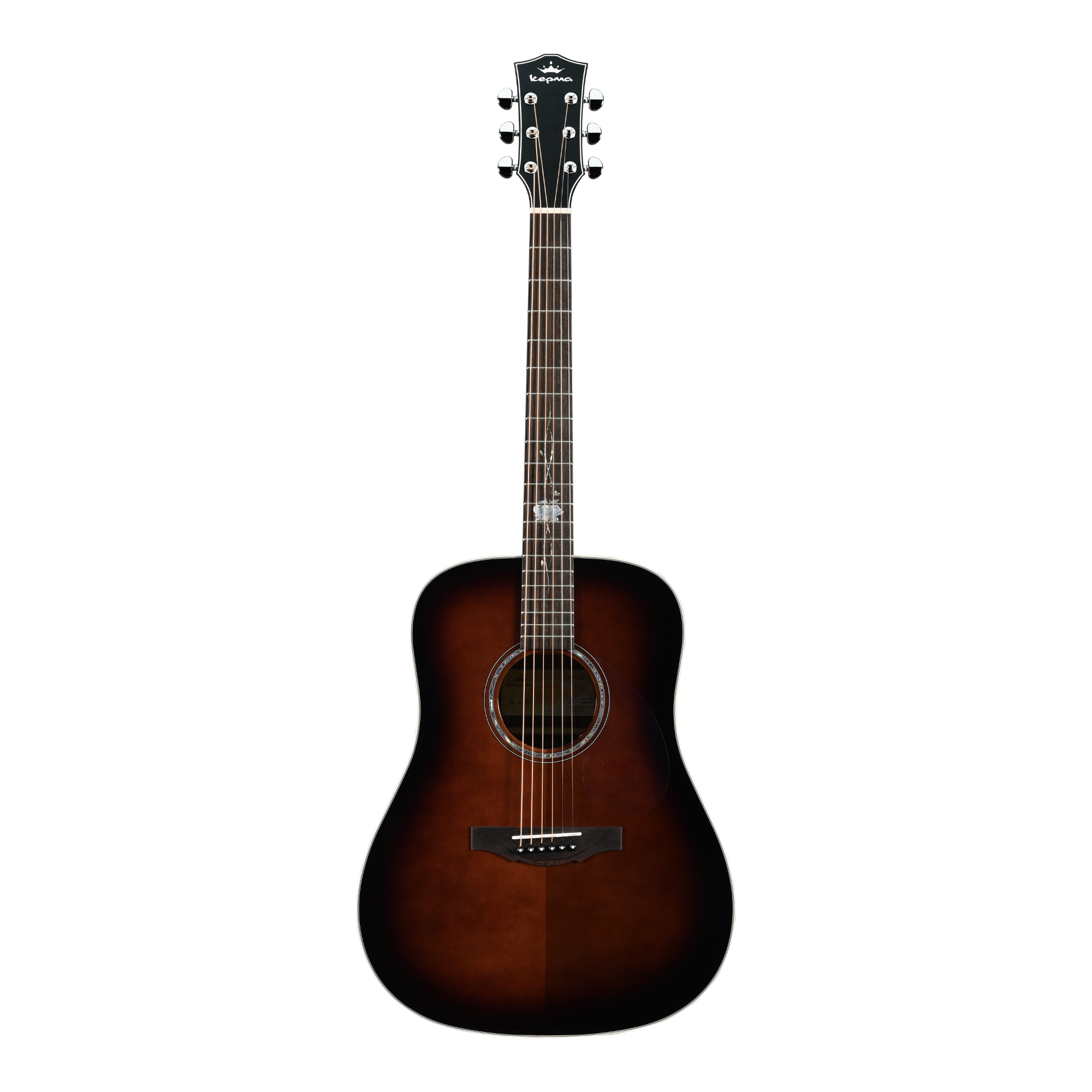 Kepma G1SE D Vintage Semi Acoustic Guitar with L1 Loop Pickup Dreadnought Guitar