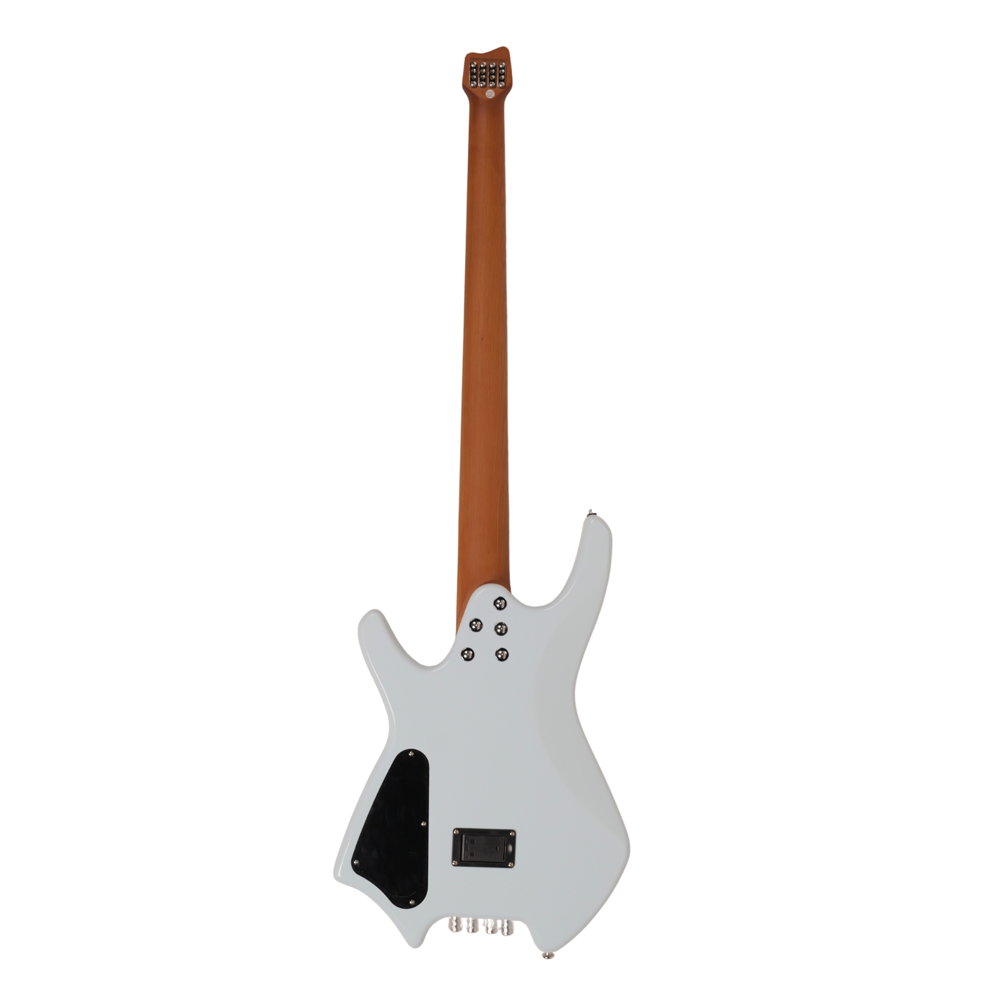 SQOE SBWT700 Sky Blue 4-String Headless Electric Bass Roasted Maple India