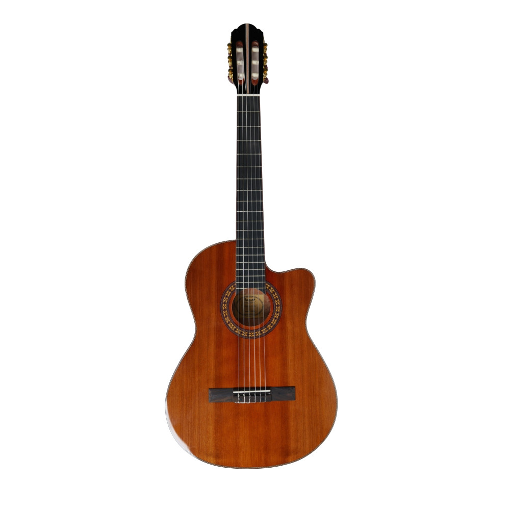 Image of SQOE EC3968C Cedar Natural Classical Guitar