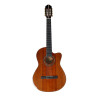 SQOE EC3968C Cedar Natural Classical Guitar