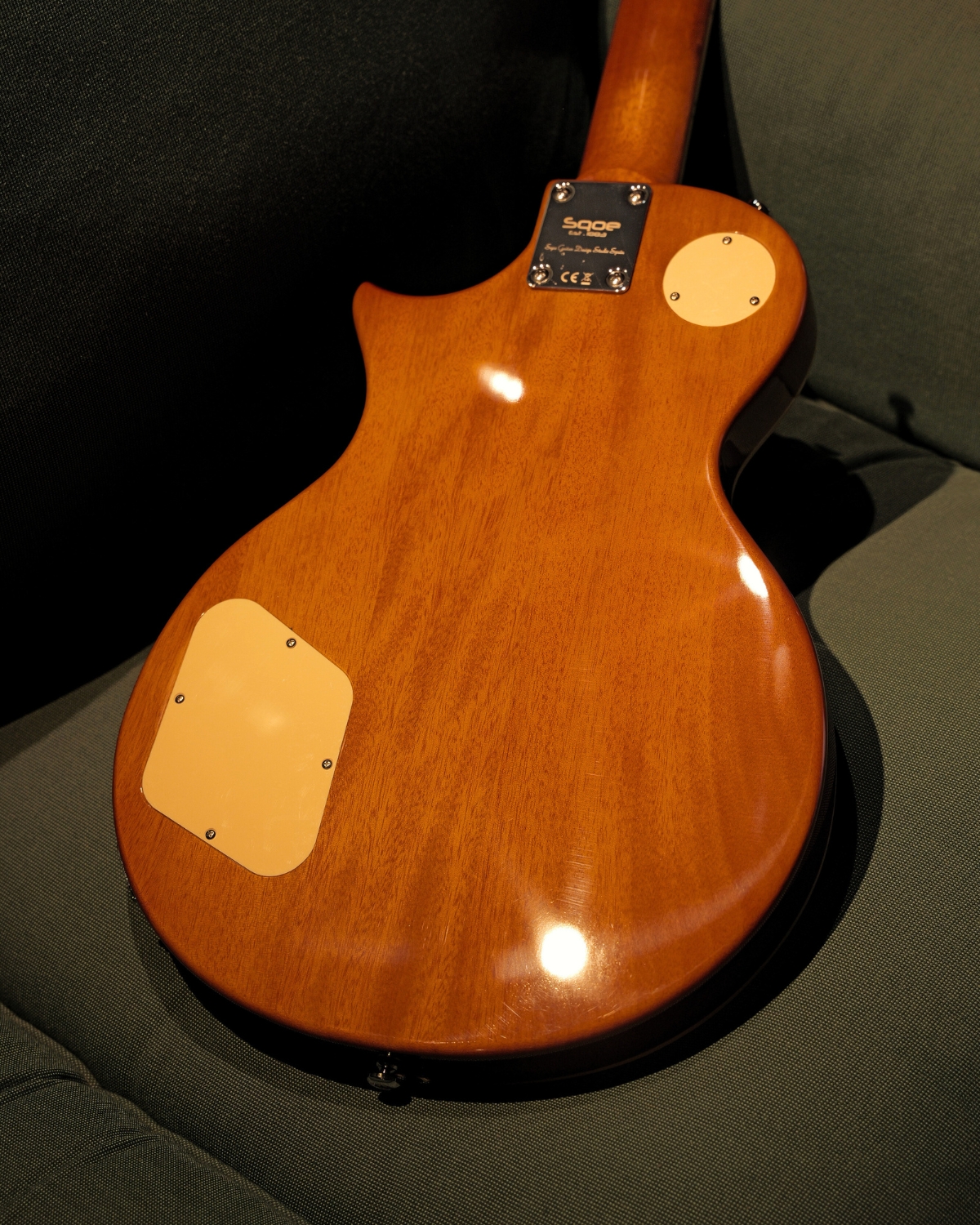 SQOE SELP110 Electric guitar Metallic pink  Les Paul Style