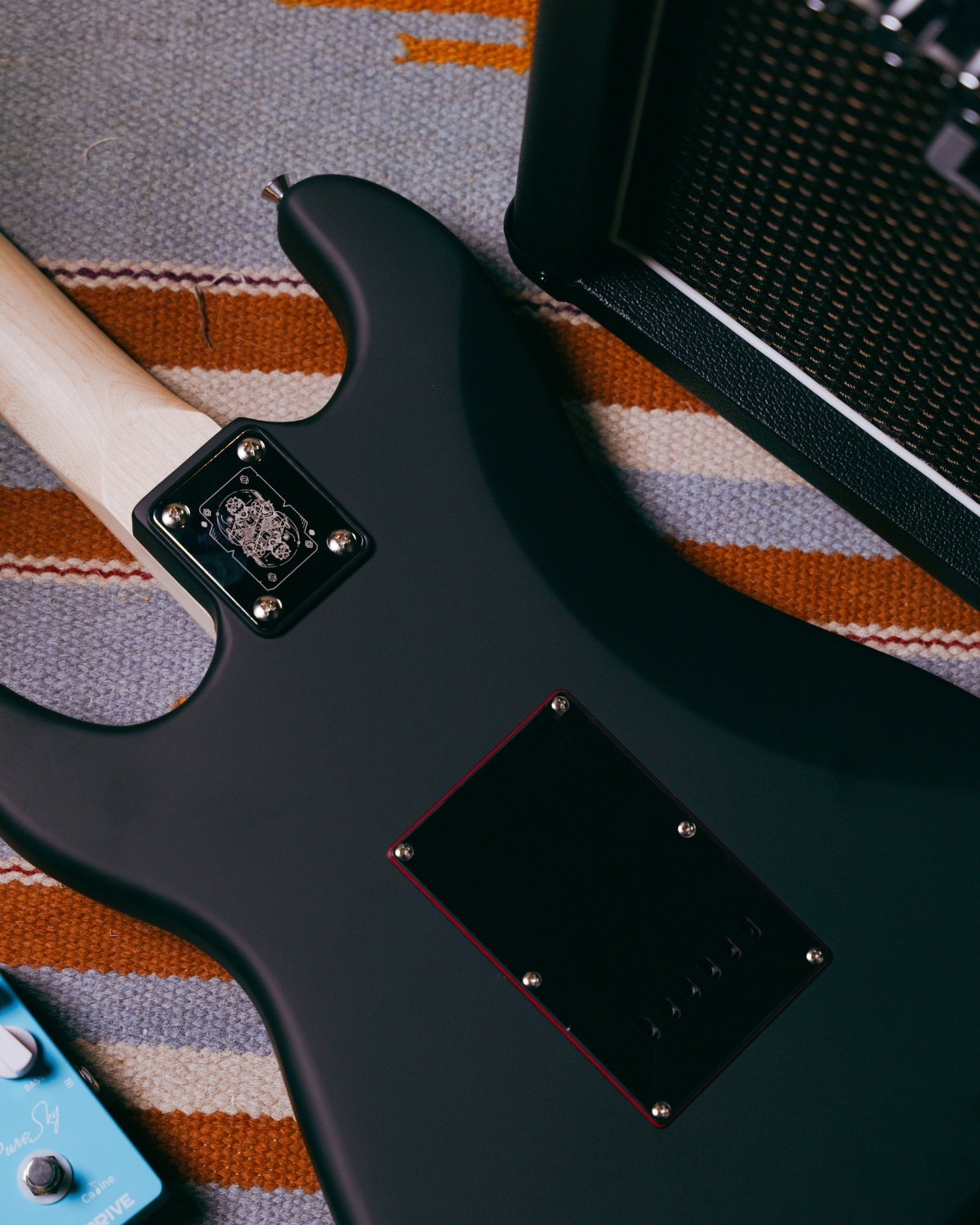 Strydom ST20M Black Ember Electric Guitar HSS