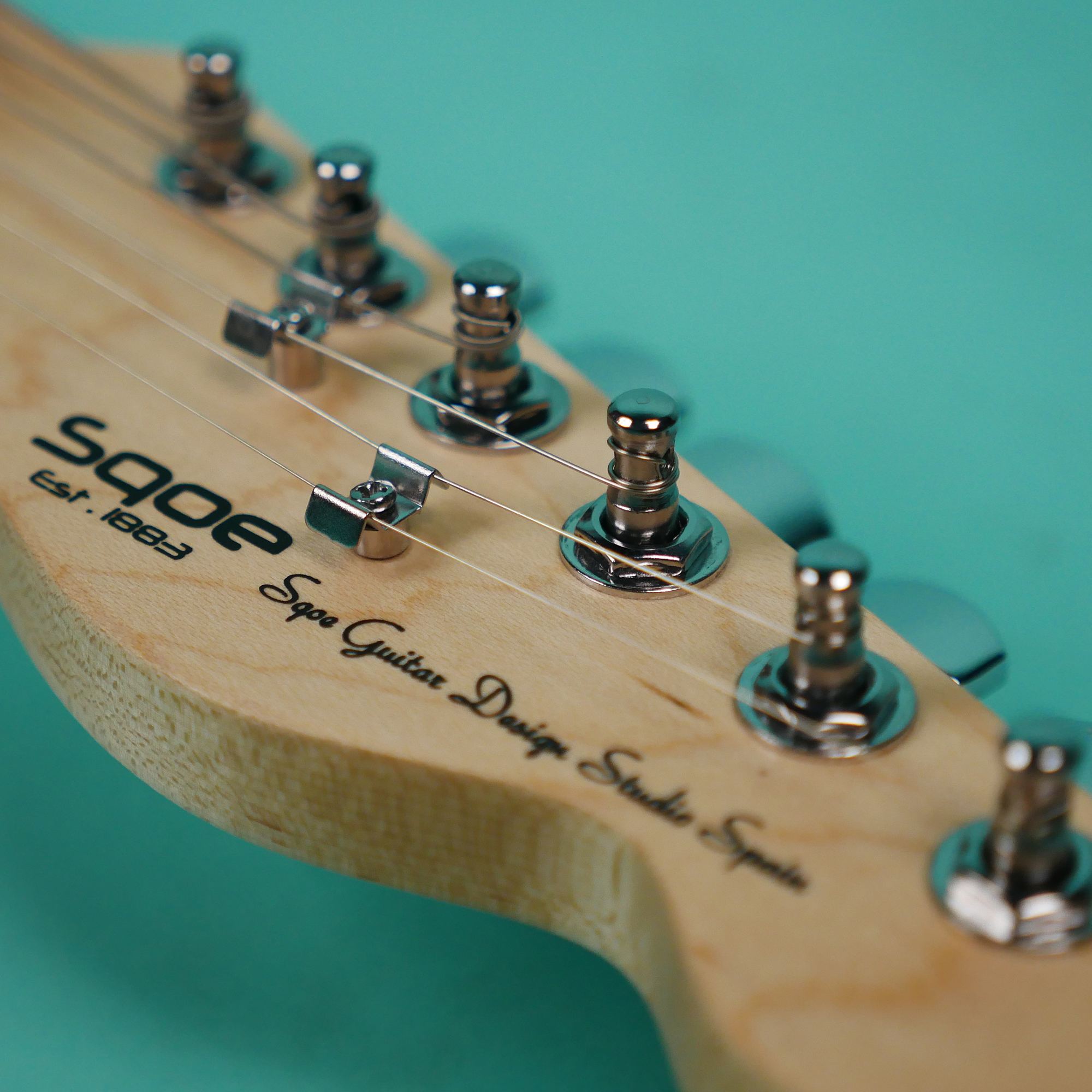 SQOE SETL300 - Tele Electric guitar - Black