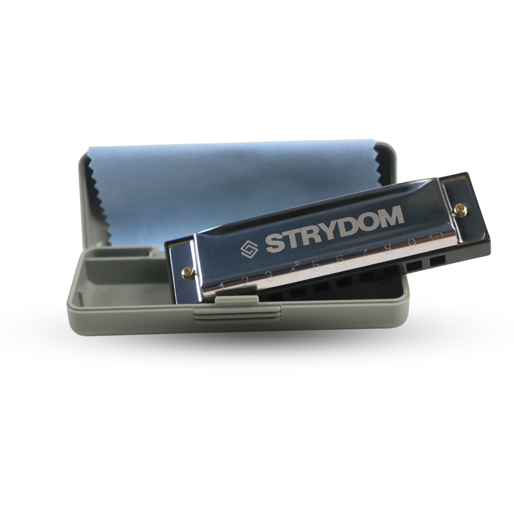 Strydom 10 Holes 40 Tones Professional Chromatic Harmonica Key of C Harmonica for Adults Professional Player and StudentsT10-40