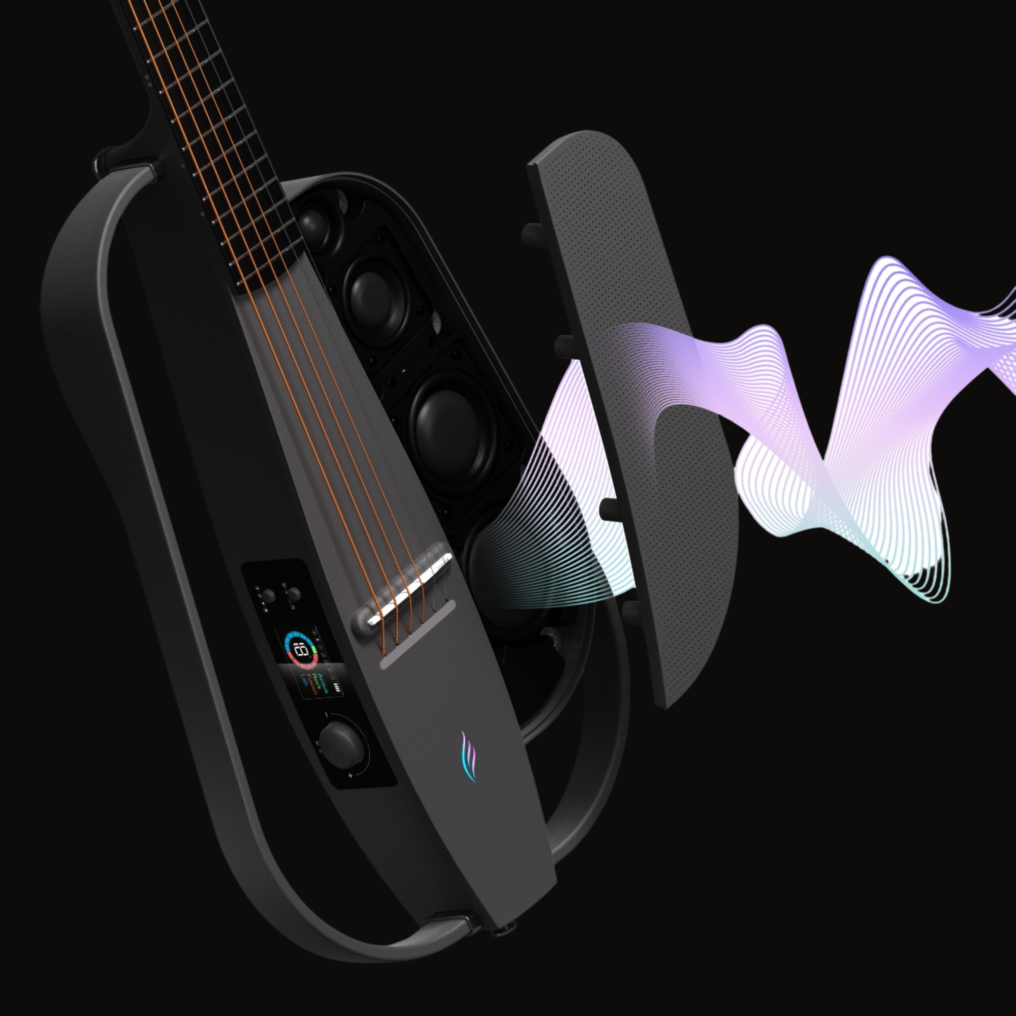Enya NexG SE Smart guitar Black