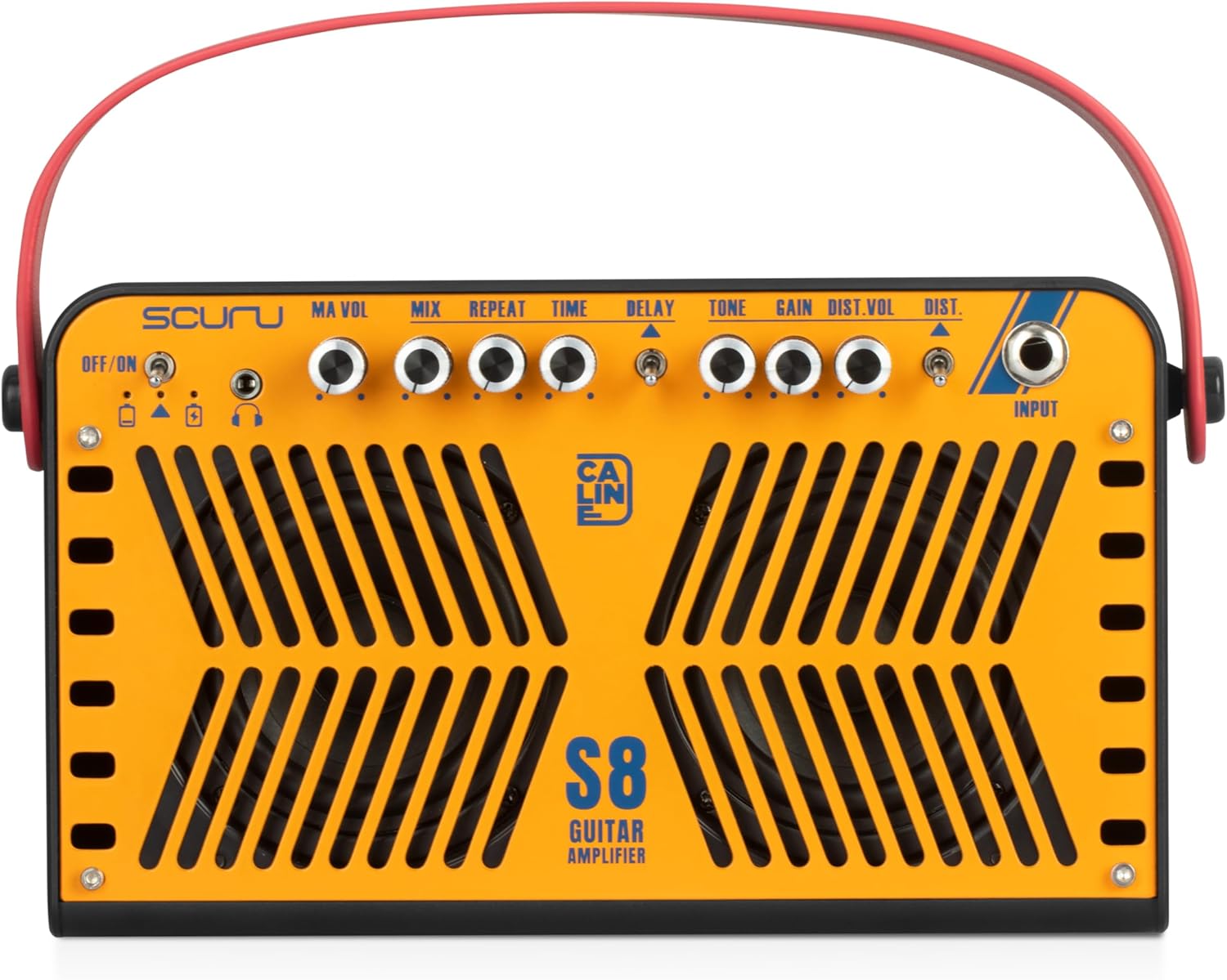 Caline Scuru S8G Portable Guitar Amplifier 20W with Bluetooth Effects