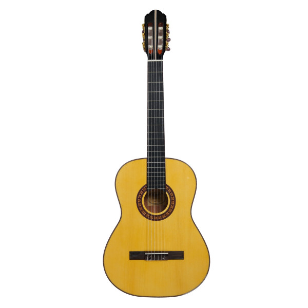 SQOE EC3968 Spruce Vintage Yellow Classical Guitar