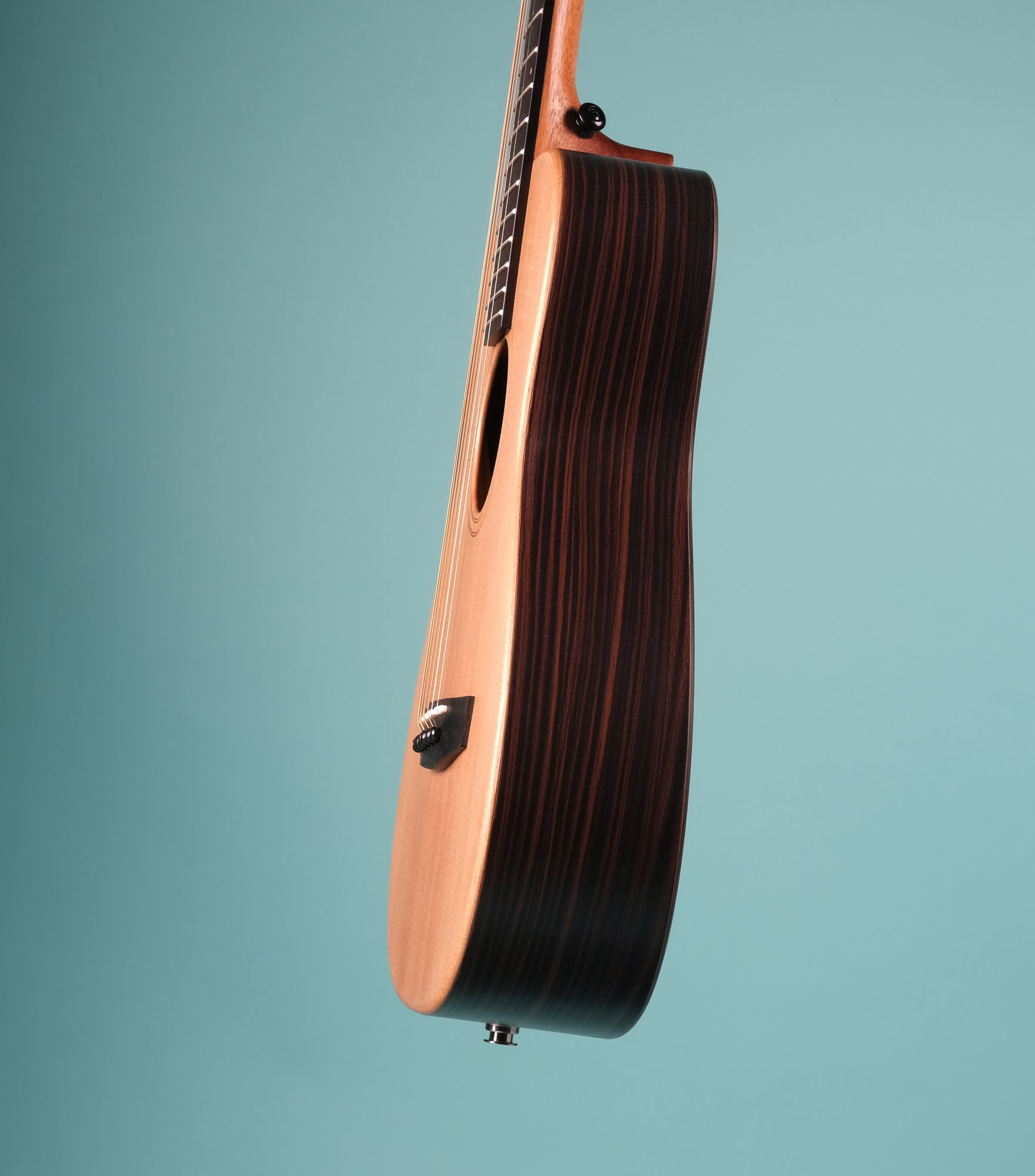 Enya EB-X1 PRO 34INCH Acoustic Guitar with padded bag- Natural Matt Finish