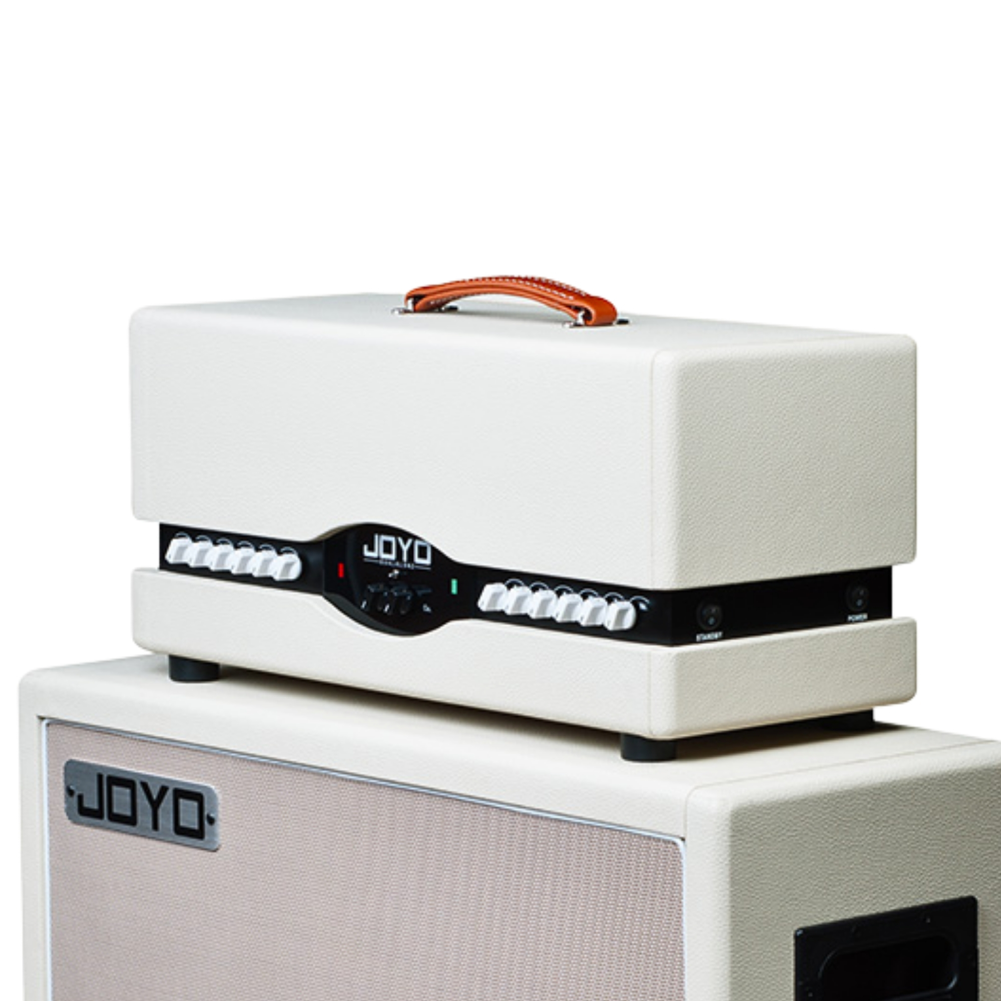 JOYO KLONZ Limited White Tube Amp Head VintageModern