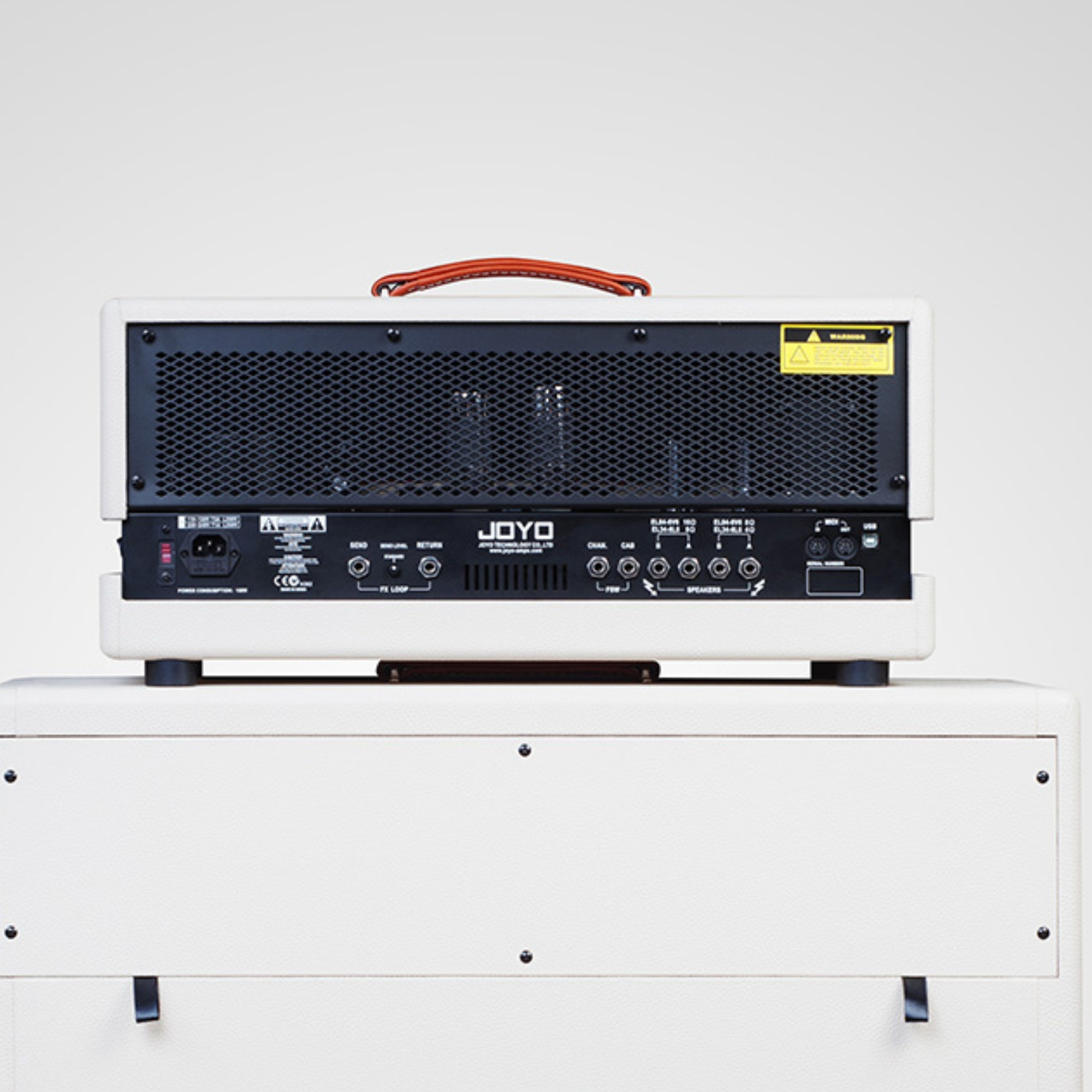 JOYO KLONZ Limited White Tube Amp Head VintageModern