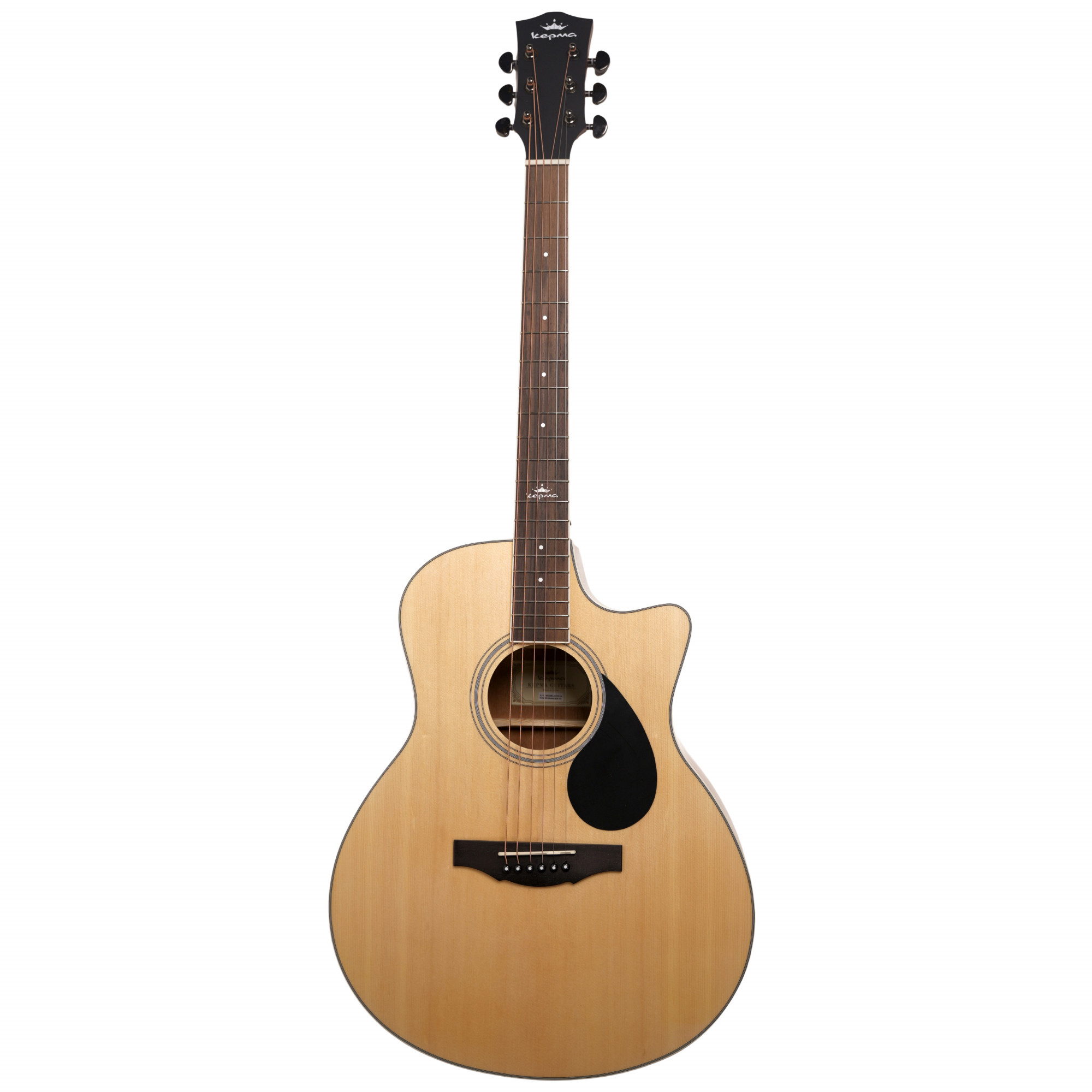 Kepma A1CE TRANS K10- Semi acoustic Guitar- Natural