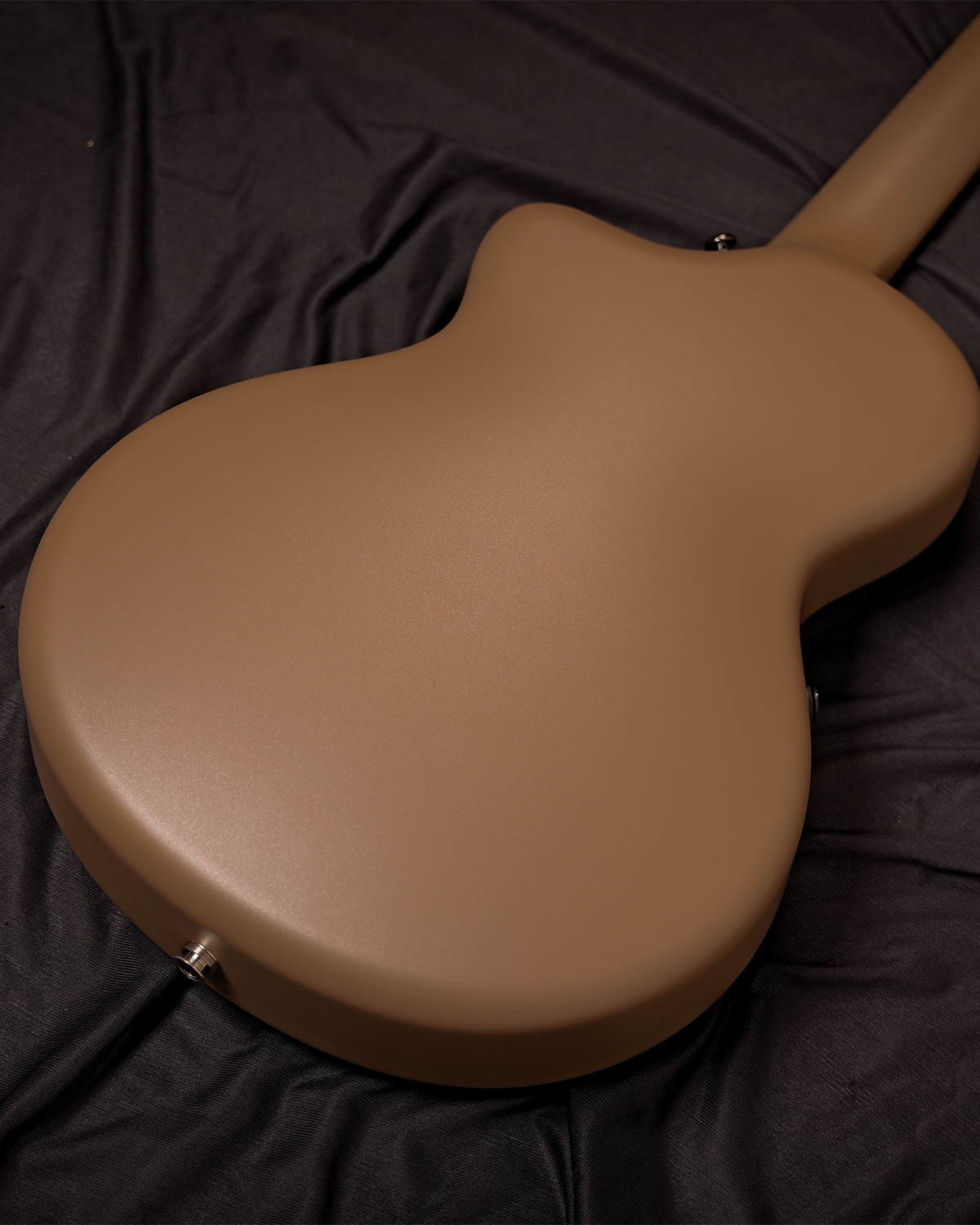 Natasha Asteroid NSX Carbon Fibre Acoustic Guitar with Smart Pickup Latte