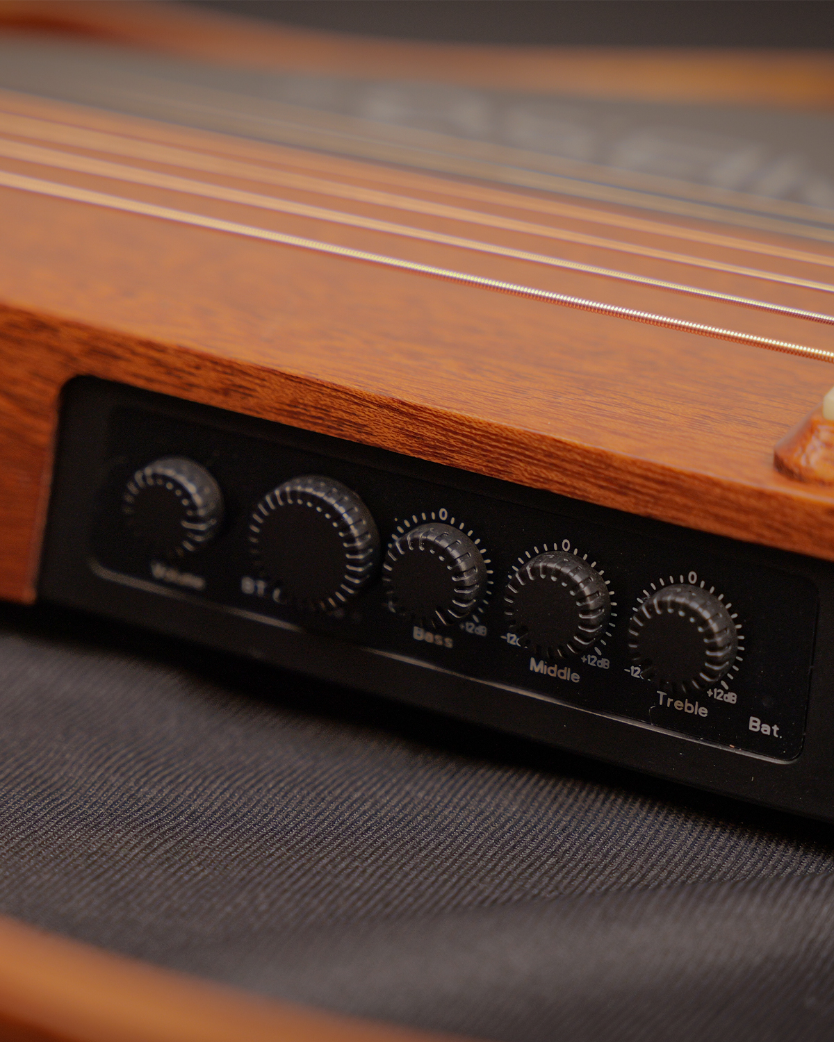 Natasha NBSG-S Silent Steel string Guitar   Solid Mahogany