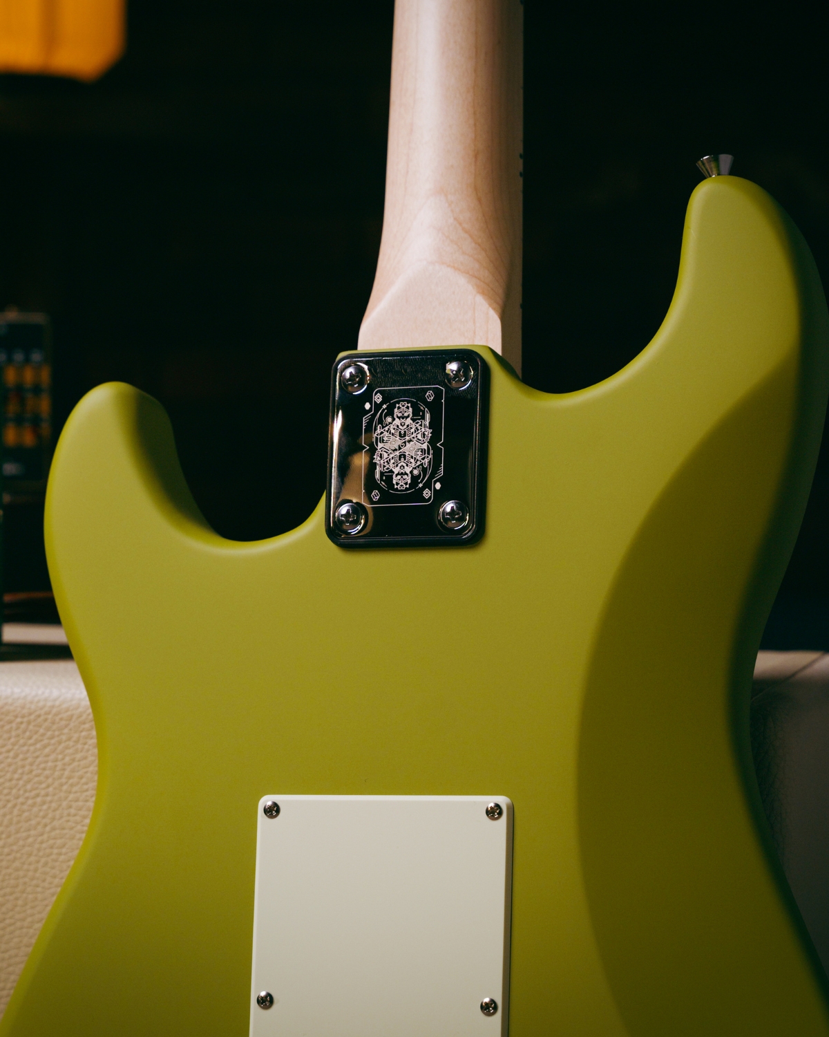 Strydom ST20M Laser Lime Electric Guitar HSS