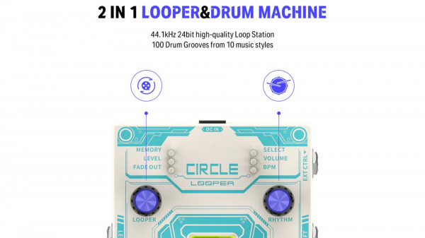Donner Circle Looper Memory Display and Screen