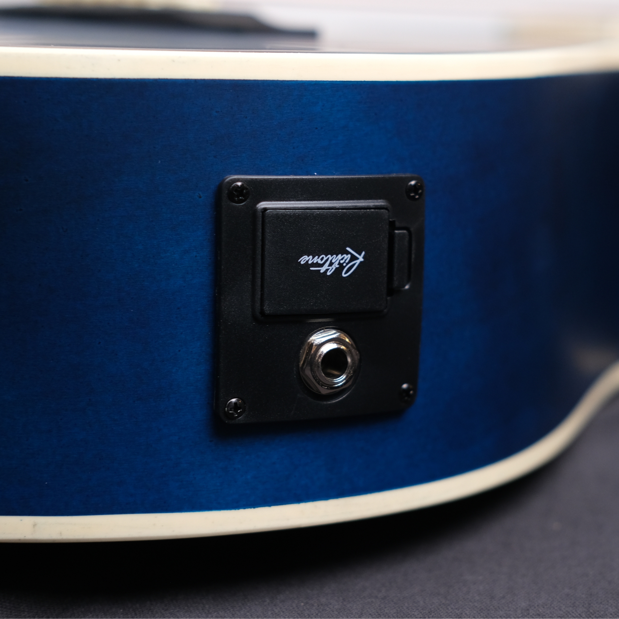 Richtone 39inch RT39CEQ 3 BAND EQ blueburst matt cutaway guitar