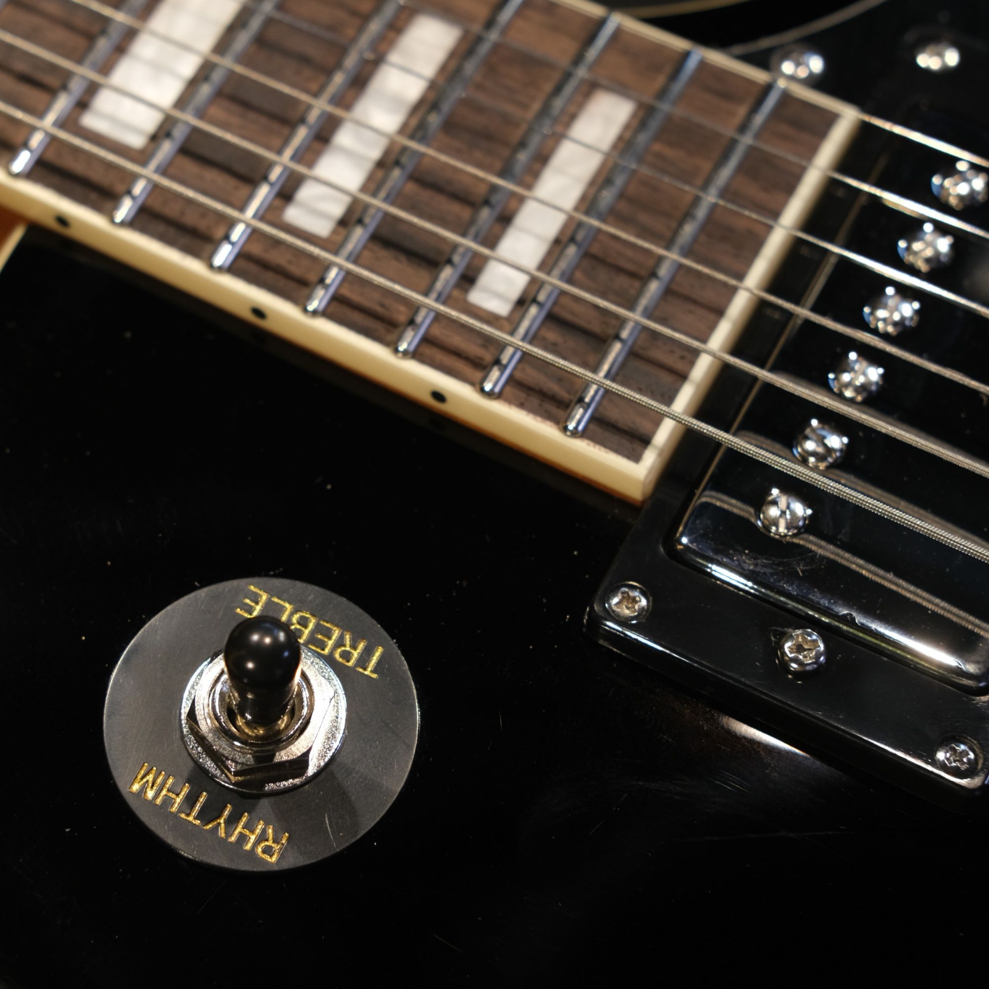 SQOE SELP110 Electric guitar Jet Black  Les Paul Style