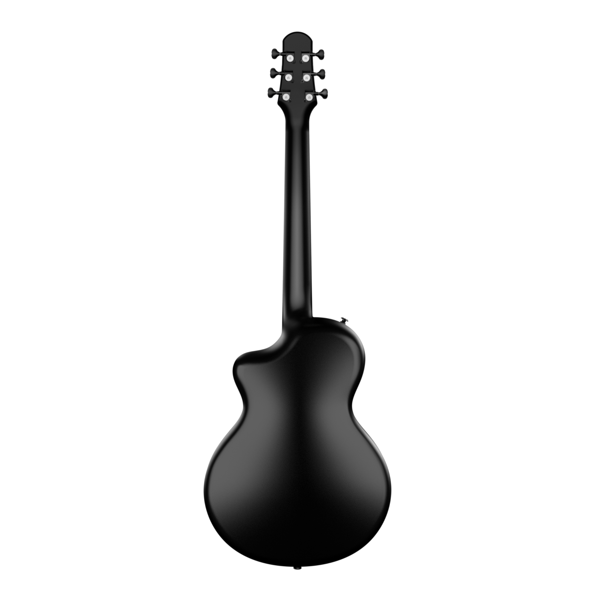Natasha Asteroid Carbon Fibre 38 Acoustic Guitar with Bag - Cosmic Black
