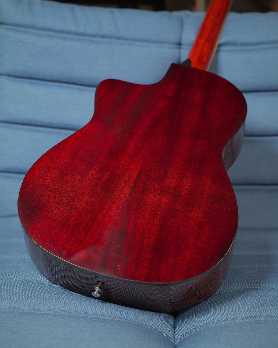 Strydom F239CE 39inch Semi Acoustic guitar Cherry Red gloss