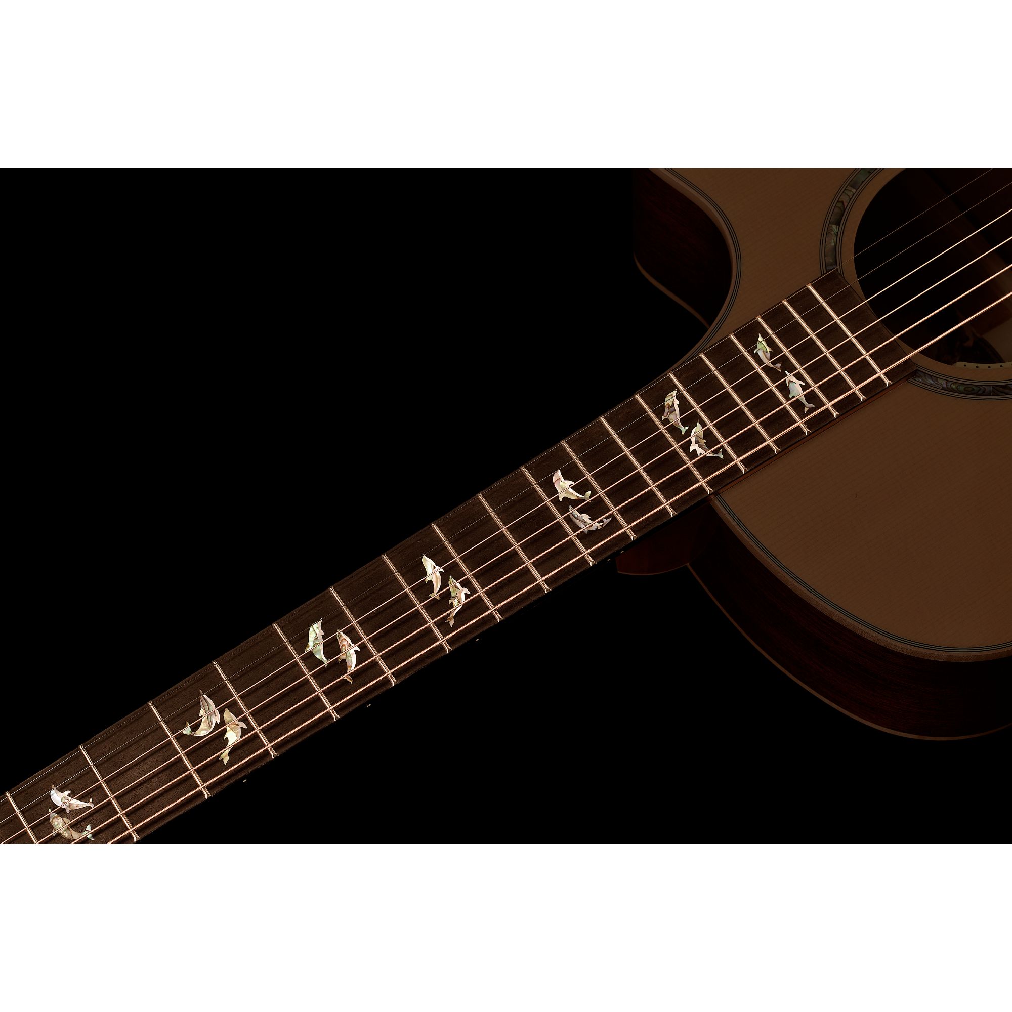 Kepma A1E GA All Solid Grand auditorium cutaway shape guitar with Lr baggs stage pro anthem pick up