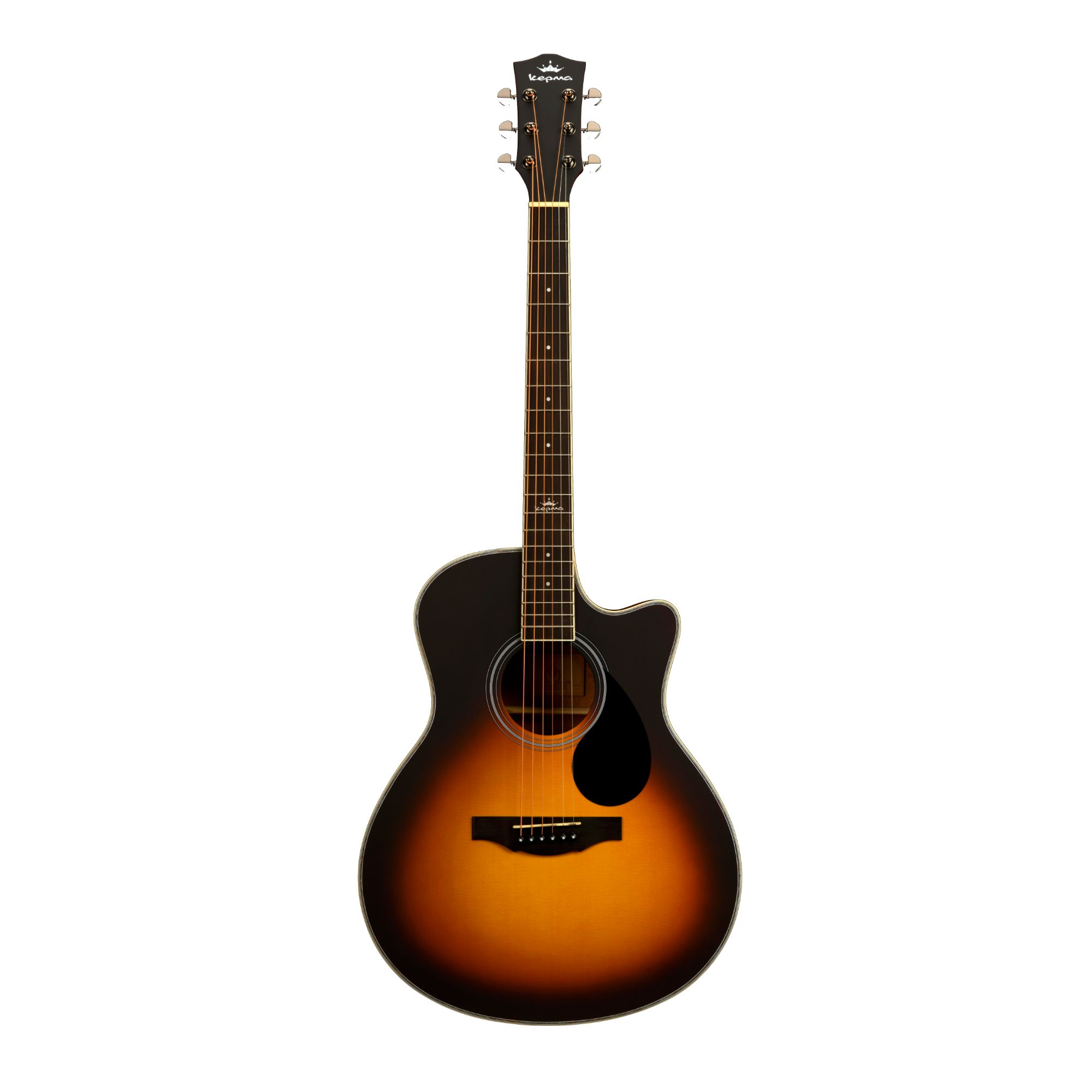 Kepma A1C Acoustic Guitar- Sunburst Matt