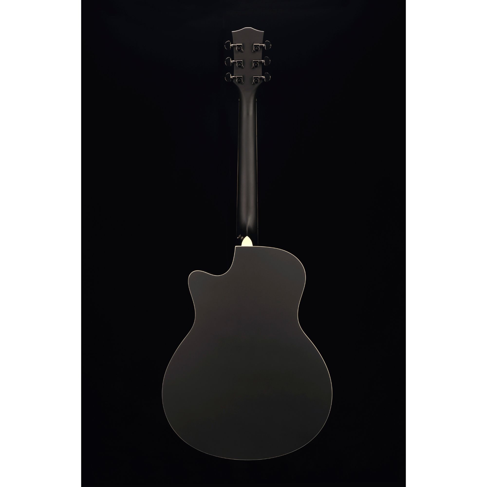 Kepma A1C Acoustic Guitar- Black Matt