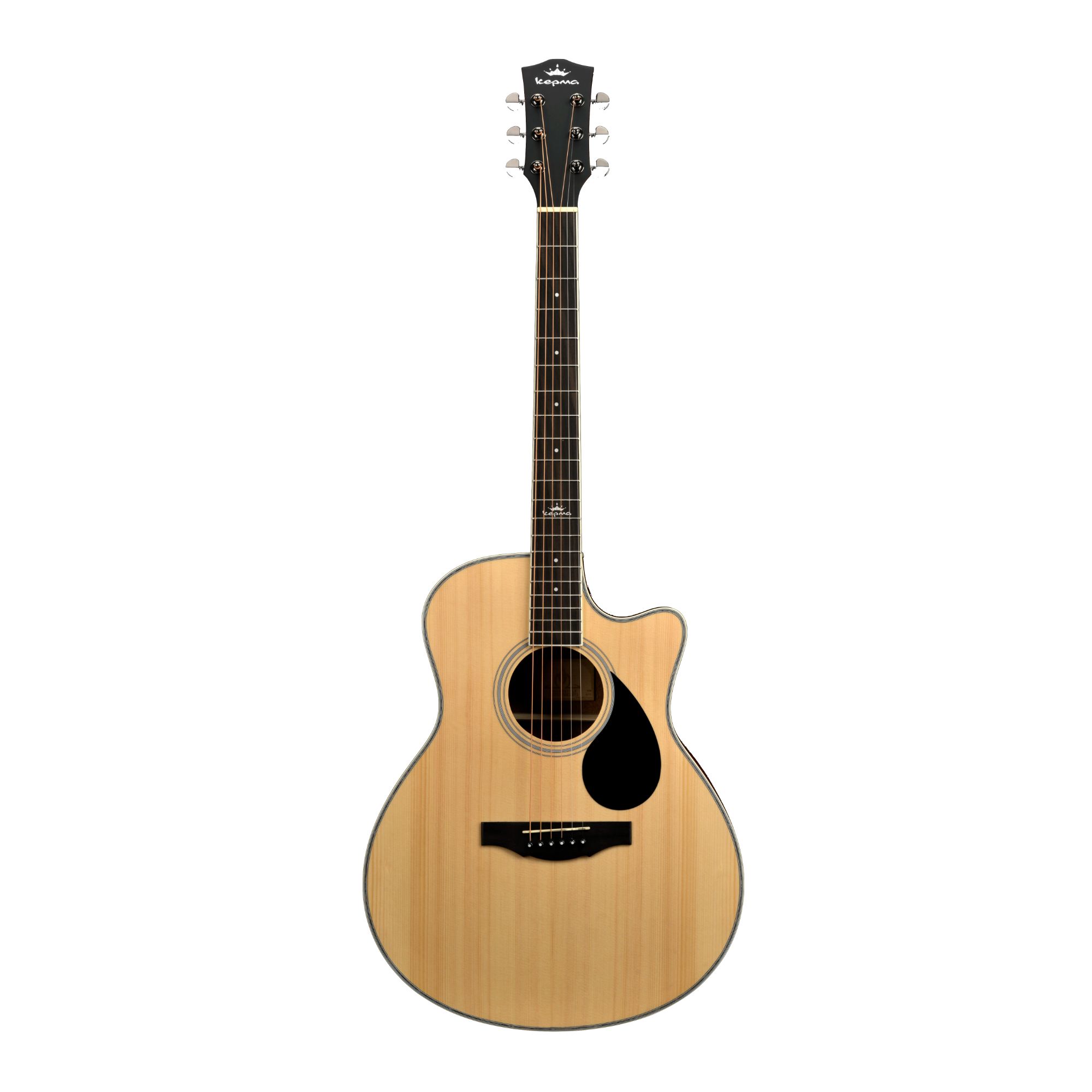 Kepma A1C Acoustic Guitar Natural Matt
