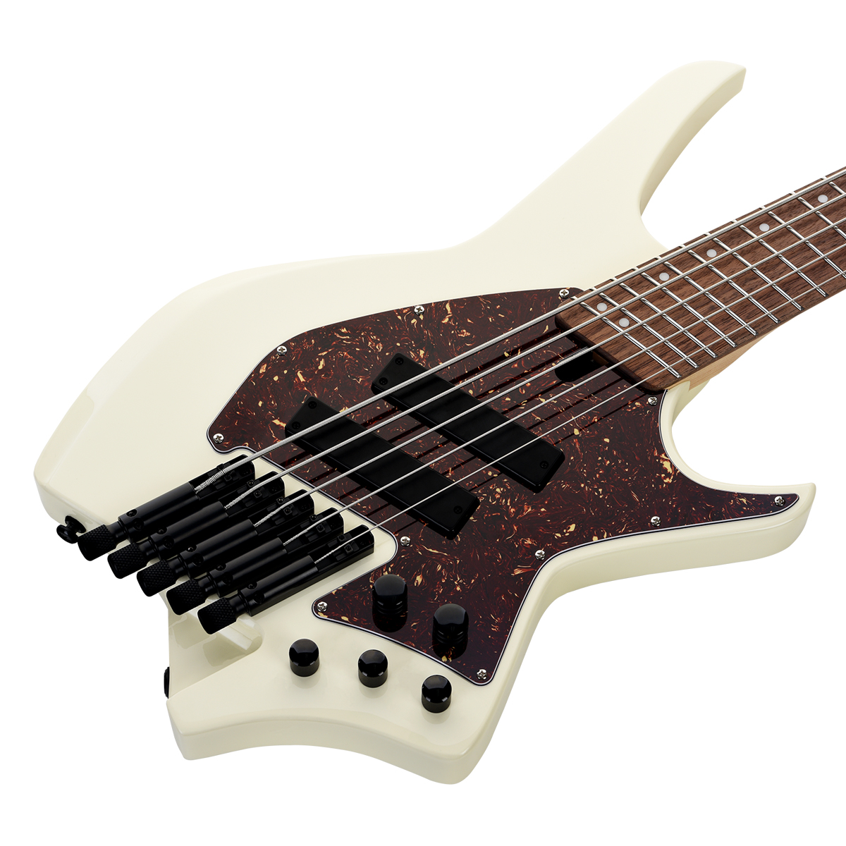 Hex NB505G IV IVORY Headless bass 5 string SS frets