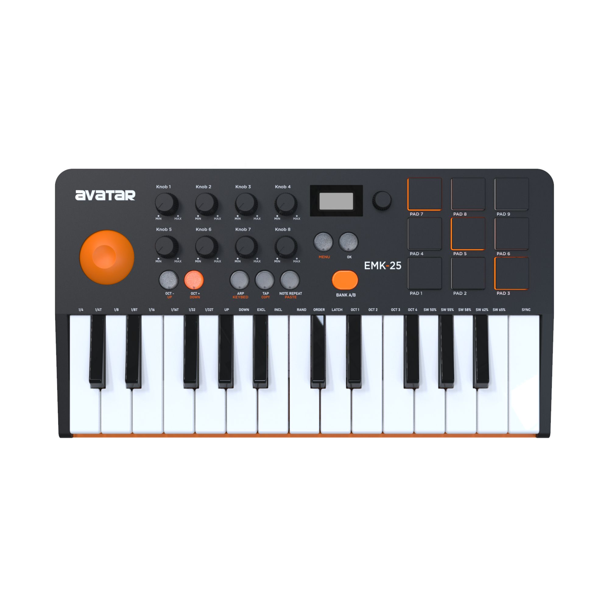 Avatar EMK25 Midi Keyboard