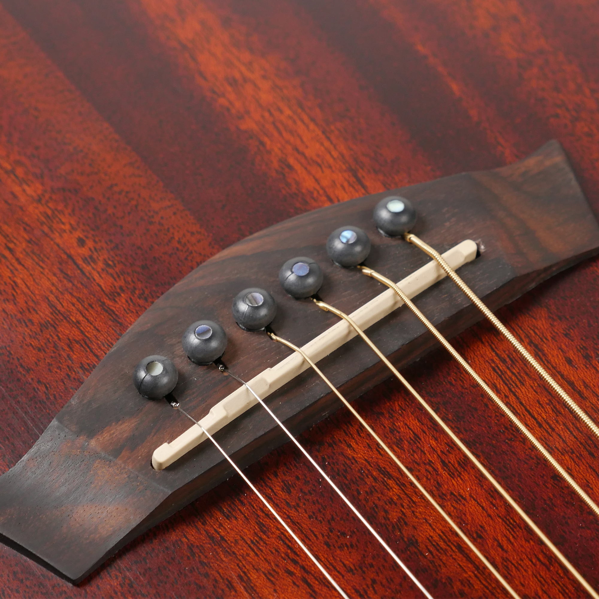 Strydom GS136E Semi-acoustic guitar Wild Honey all Mahogany