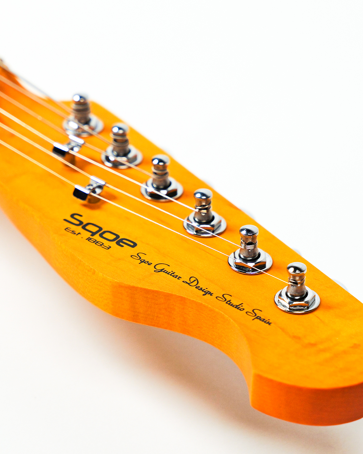 SQOE SETL250 - Tele Electric guitar -  Pure Black