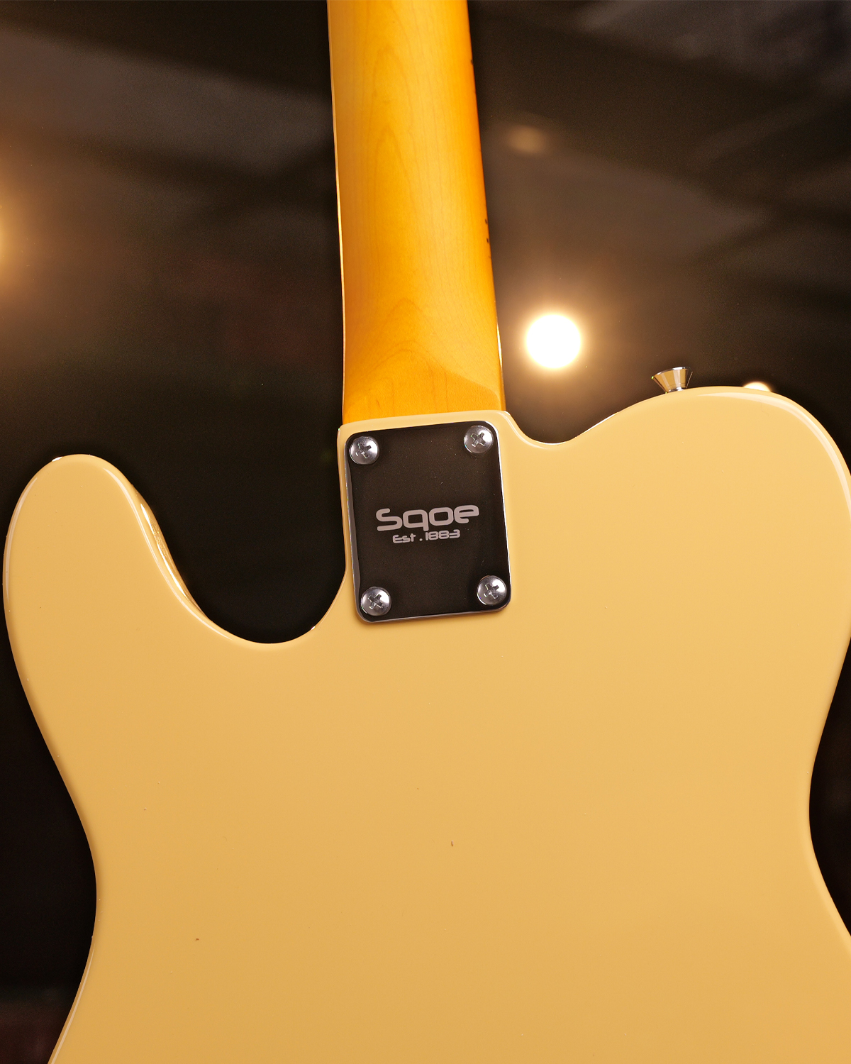 SQOE SETL250 - Tele Electric guitar - Vintage blonde