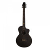 Natasha Asteroid NSX – Carbon Fibre Acoustic Guitar with Smart Pickup Cosmic black
