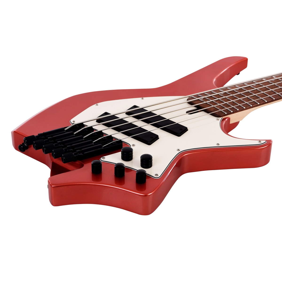 HEX NB505G Metallic Rose Gold Headless Bass  5-String Multiscale