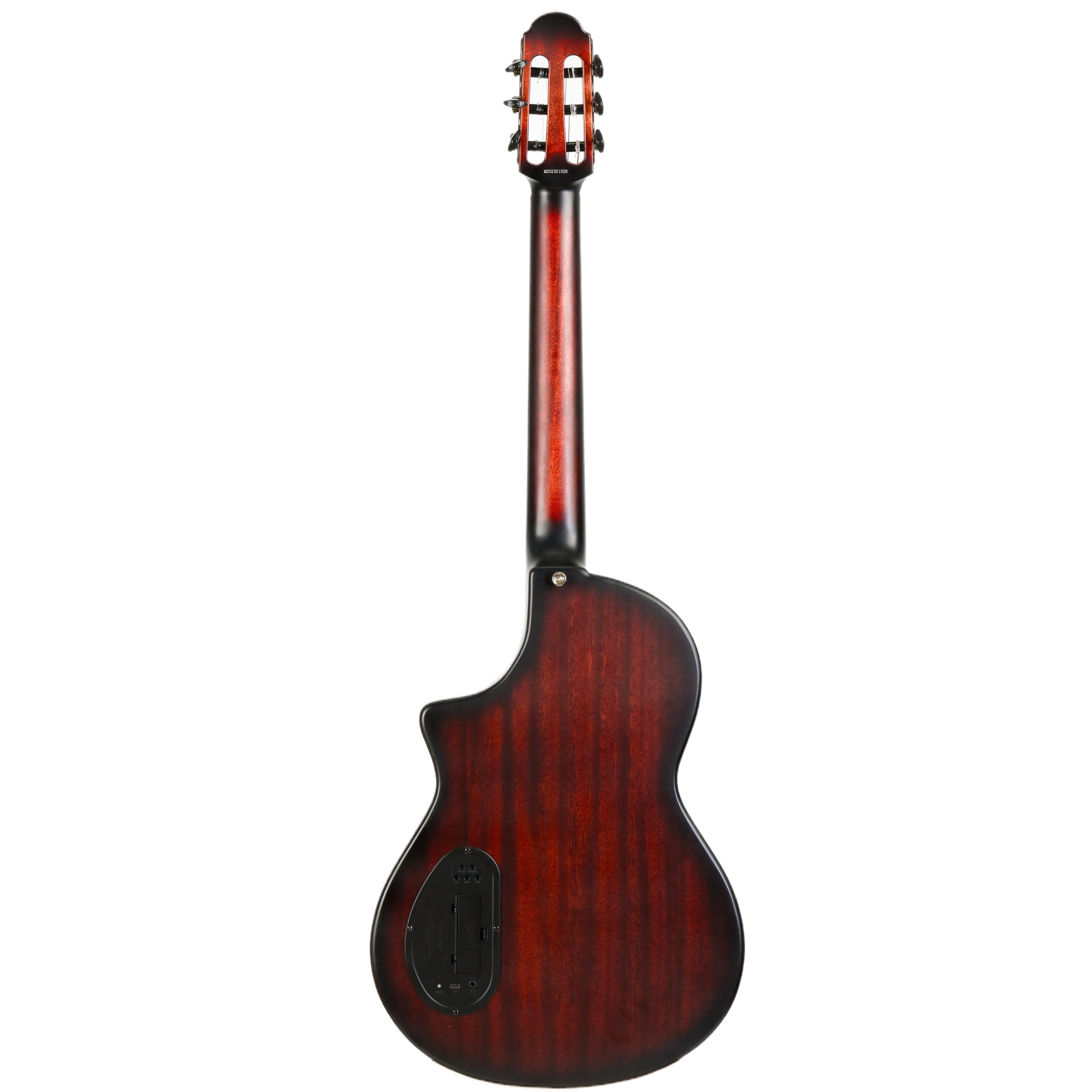MARTINEZ Hispania Satin with EQ all solid modern semi-acoustic classical guitar with effects