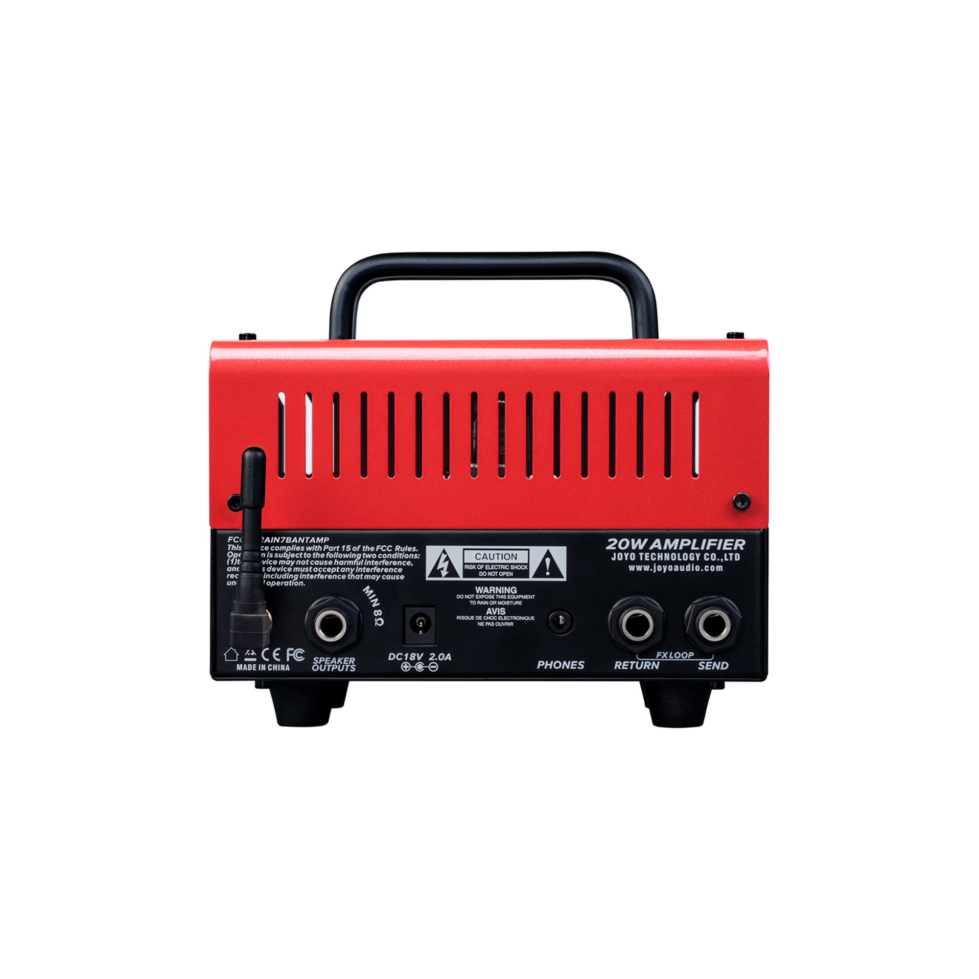 JOYO JACKMAN Amplifier 20 Watt Hybrid Mini Tube Head Bluetooth BanTamp Series