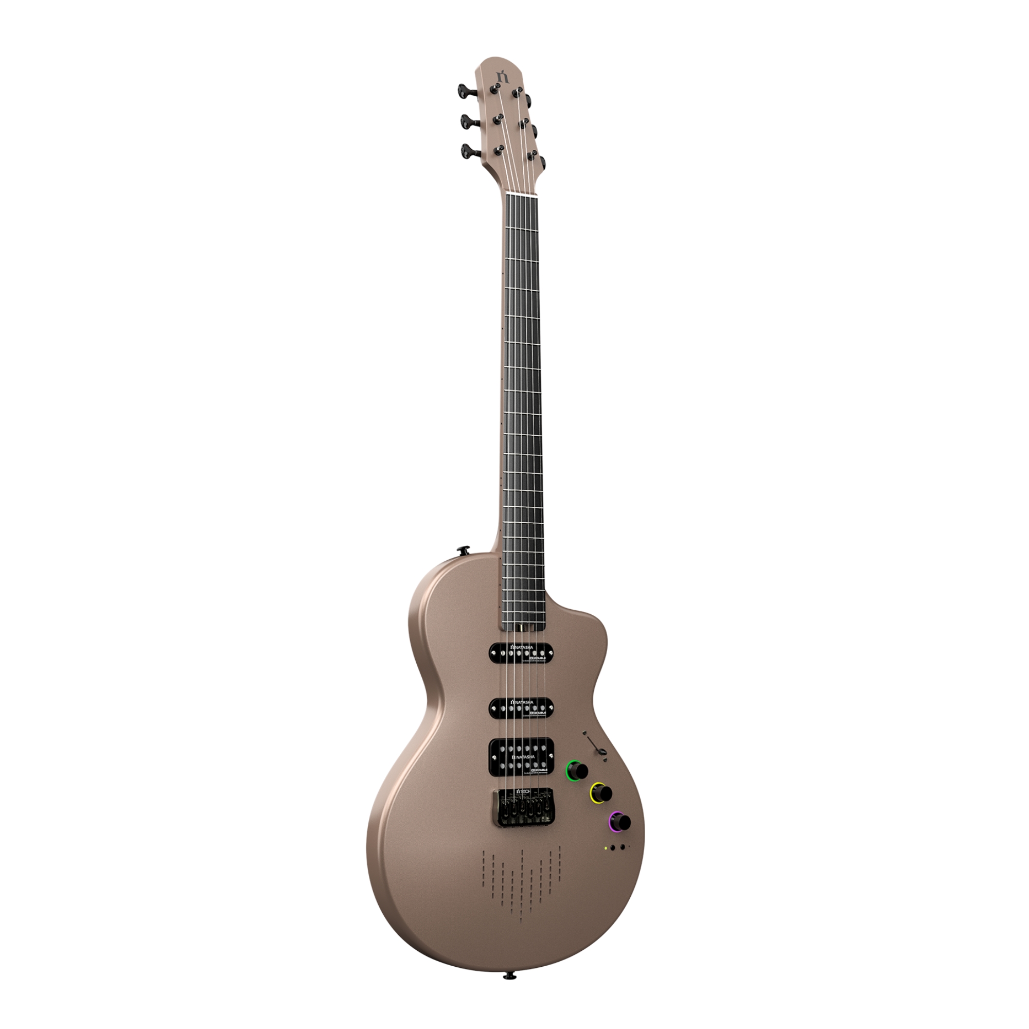 Natasha Nebula Smart Electric Guitar Celestial beigelatte