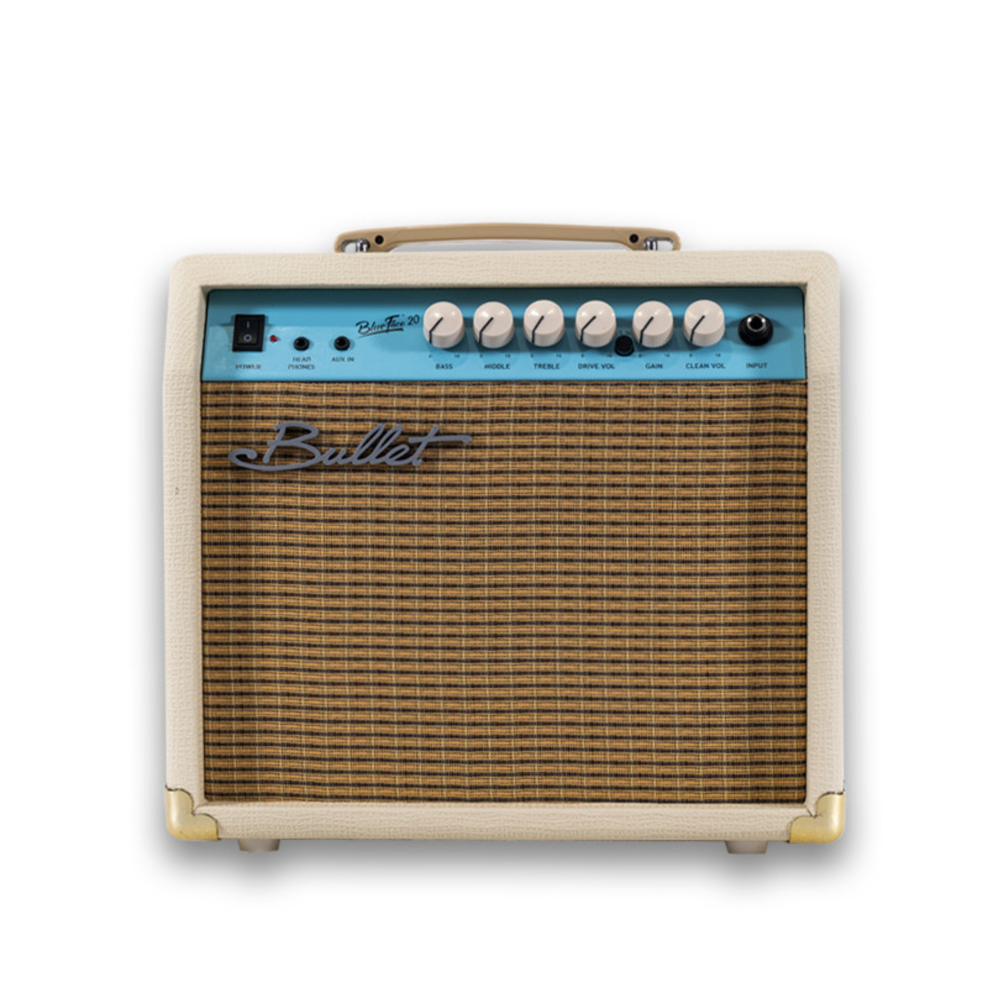 Bullet BlueFace 20 White Electric guitar amplifier