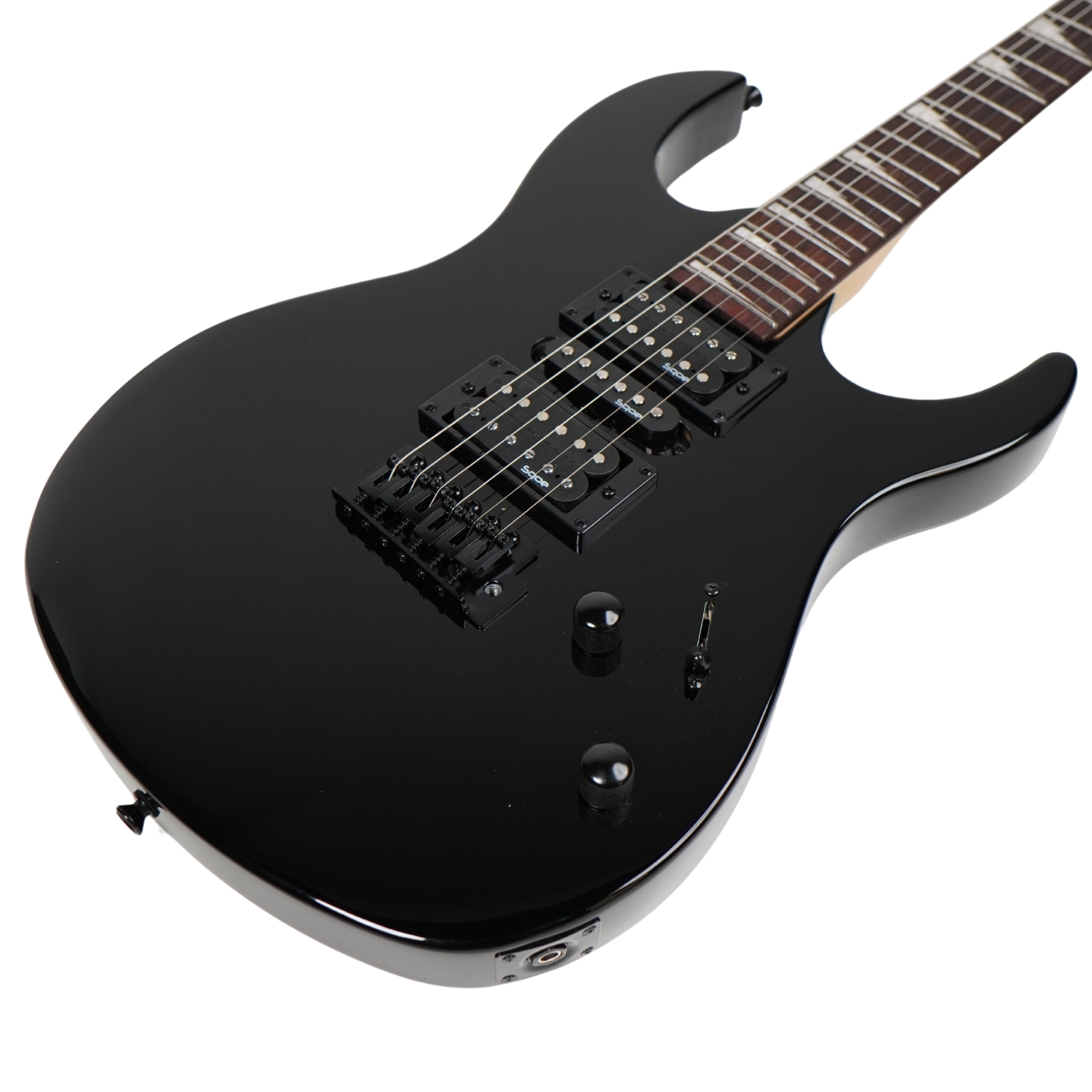 SQOE SEIB370 Black Super Strat series