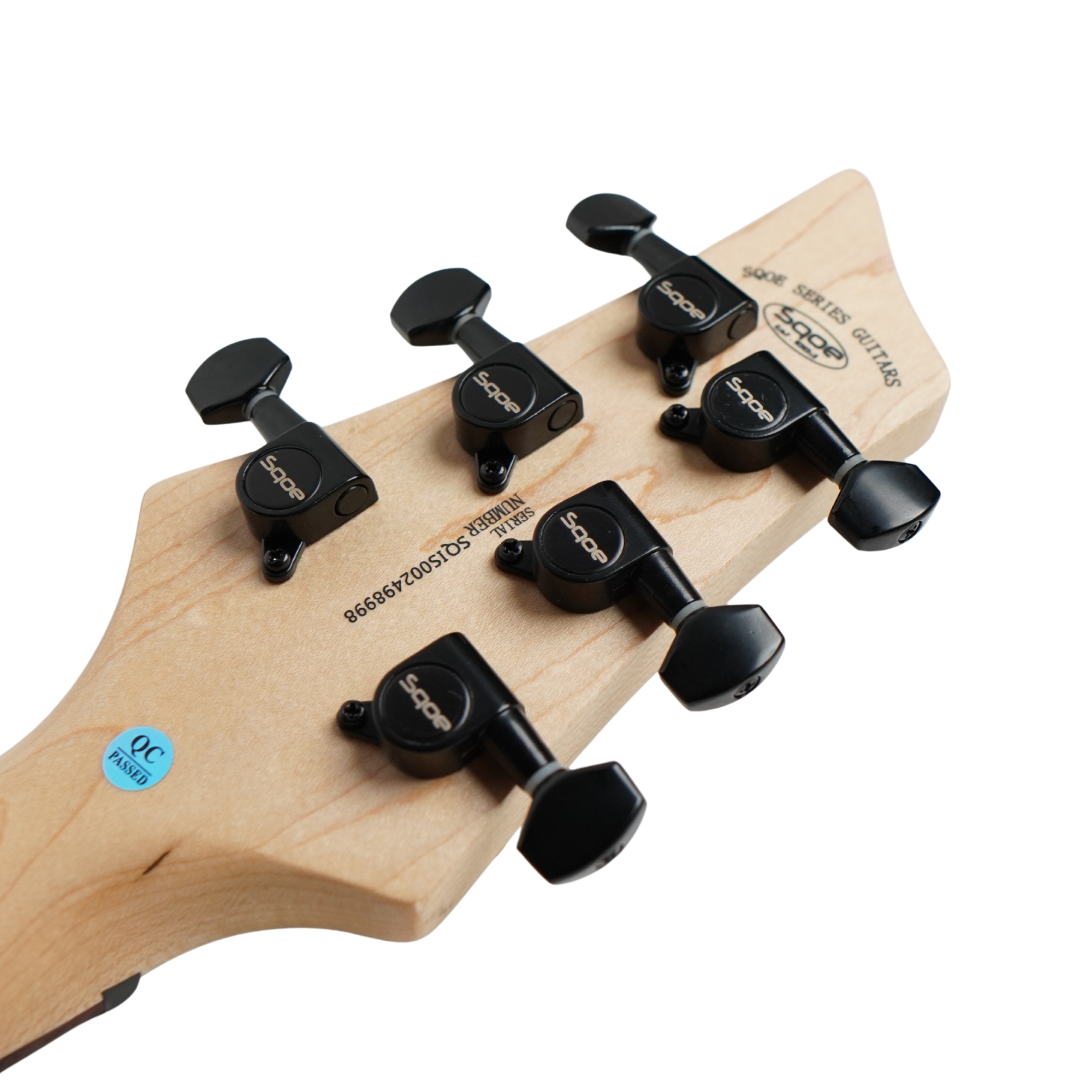 SQOE SEIB370 Black Super Strat series