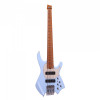 SQOE SBWT750 Sky blue 5-String Headless Bass