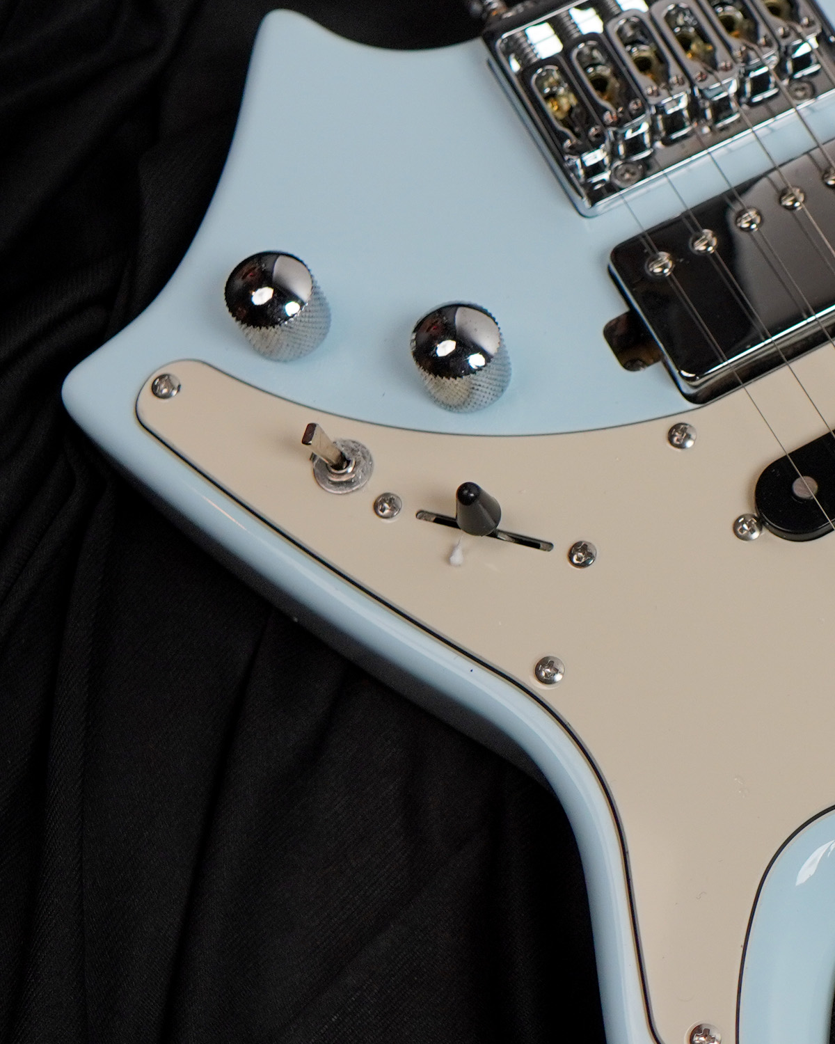 SQOE Headless Electric guitar SEWT700 - Sky Blue HSS