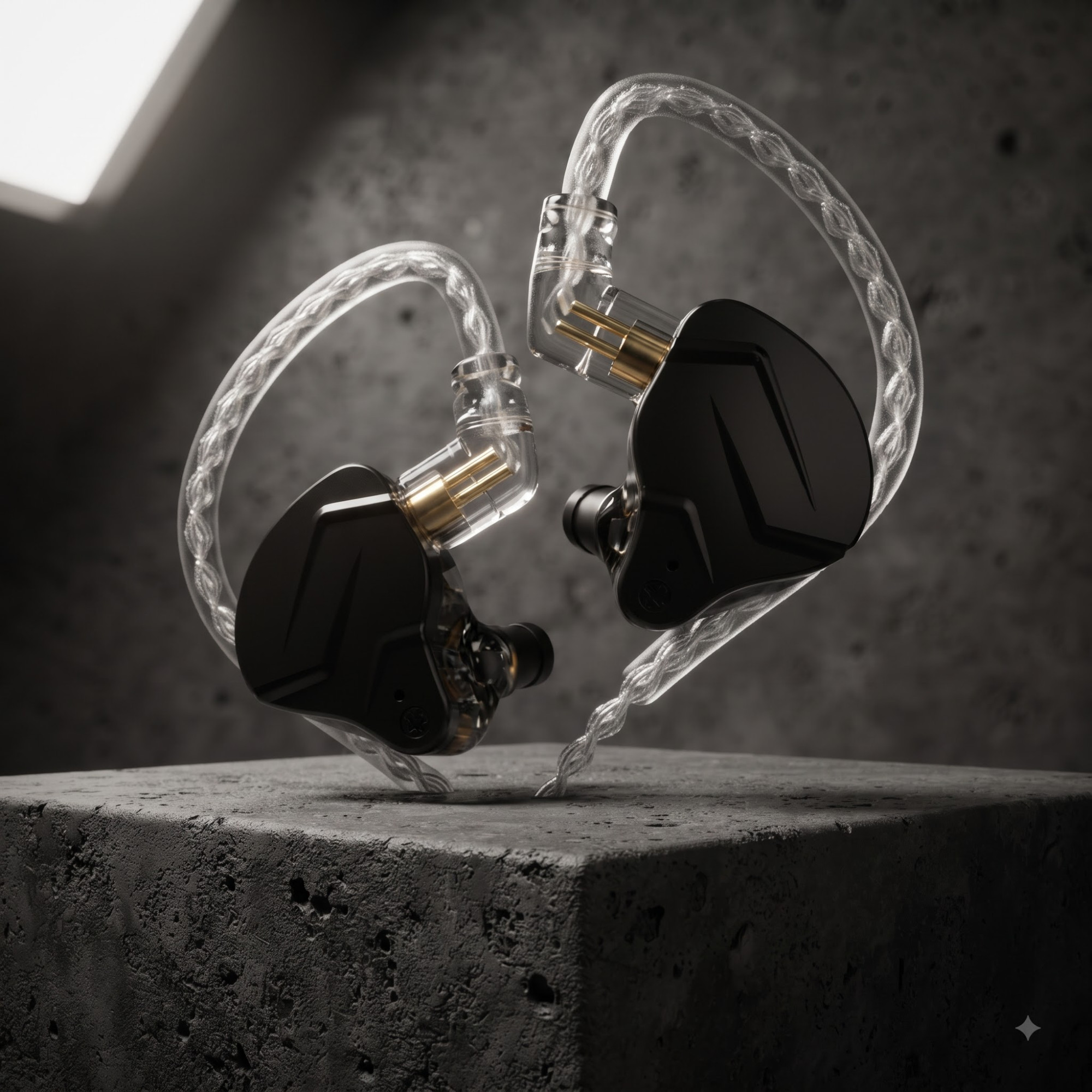 KZ ZSN Pro X Black Hybrid In ear monitors
