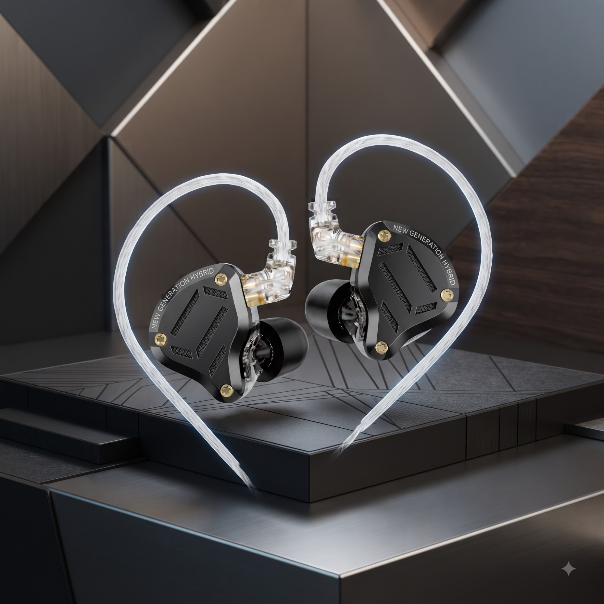 KZ ZS10 Pro 2 Hybrid In Ear Monitor 1DD4BA