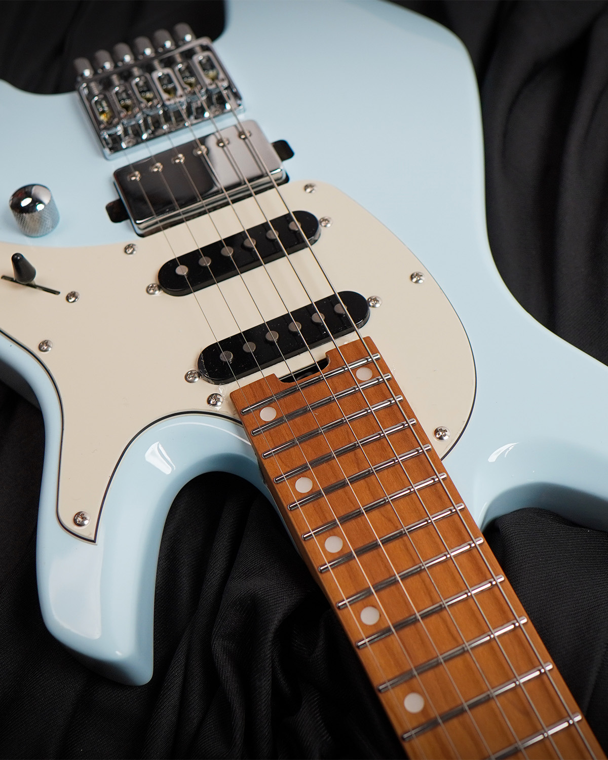 SQOE Headless Electric guitar SEWT700 - Sky Blue HSS
