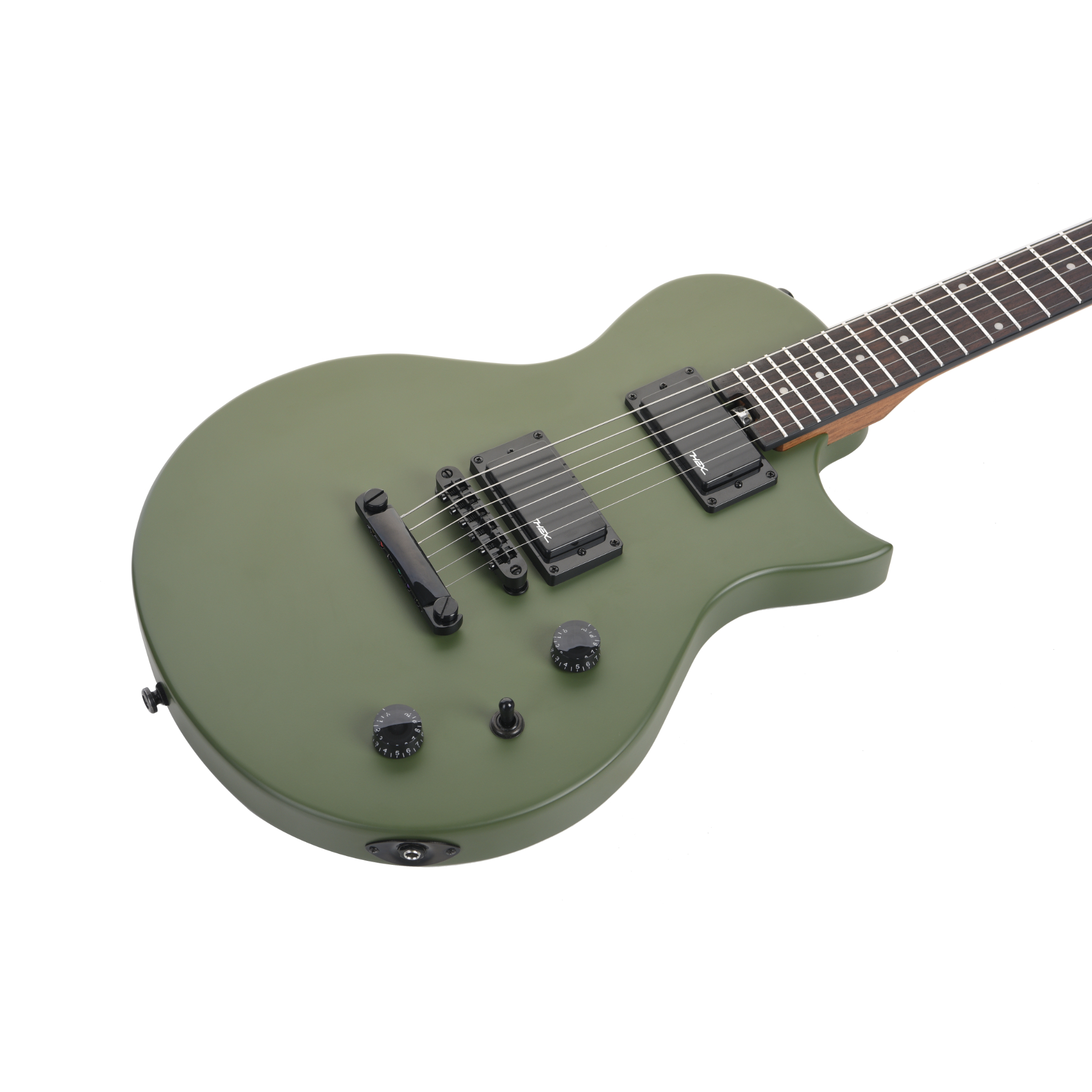HEX HERO H100S GREEN- STAINLESS STEEL FRETS