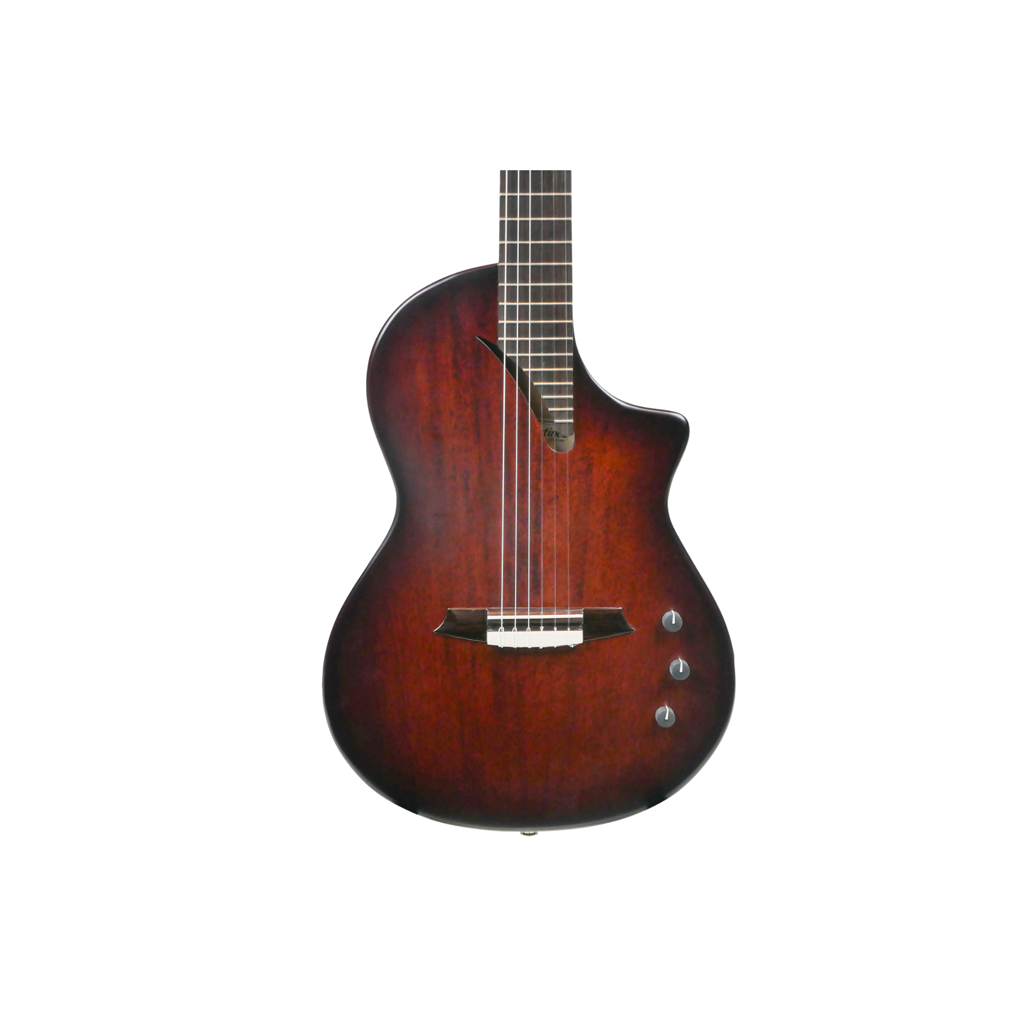 MARTINEZ Hispania Satin with EQ all solid modern semi-acoustic classical guitar with effects