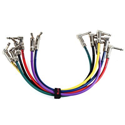 JOYO CM05 12ft Patch Cable 6-Piece Pack