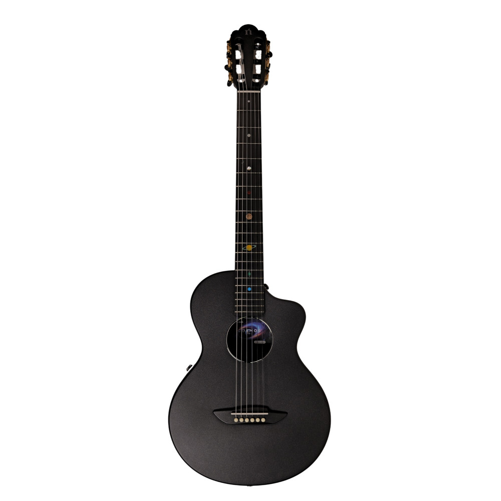 Image of Natasha Cosmos NSX – Carbon Fibre Classical Guitar with Smart Pickup Cosmic black