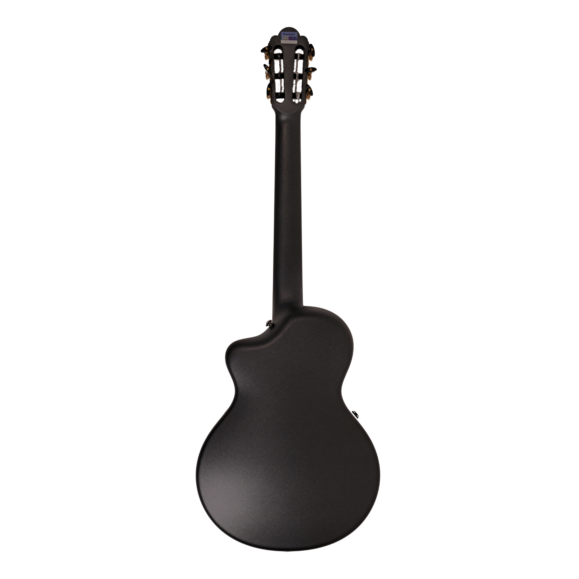 Natasha Cosmos NSX Carbon Fibre Classical Guitar with Smart Pickup Cosmic black